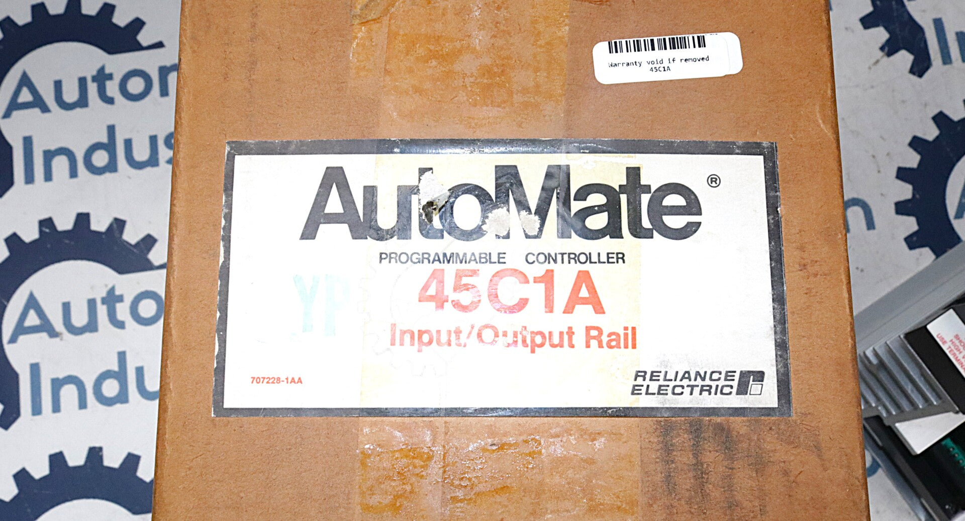 45C1A By Reliance Electric J-3012 Digital I/O Rail Programmable Controller NSFP