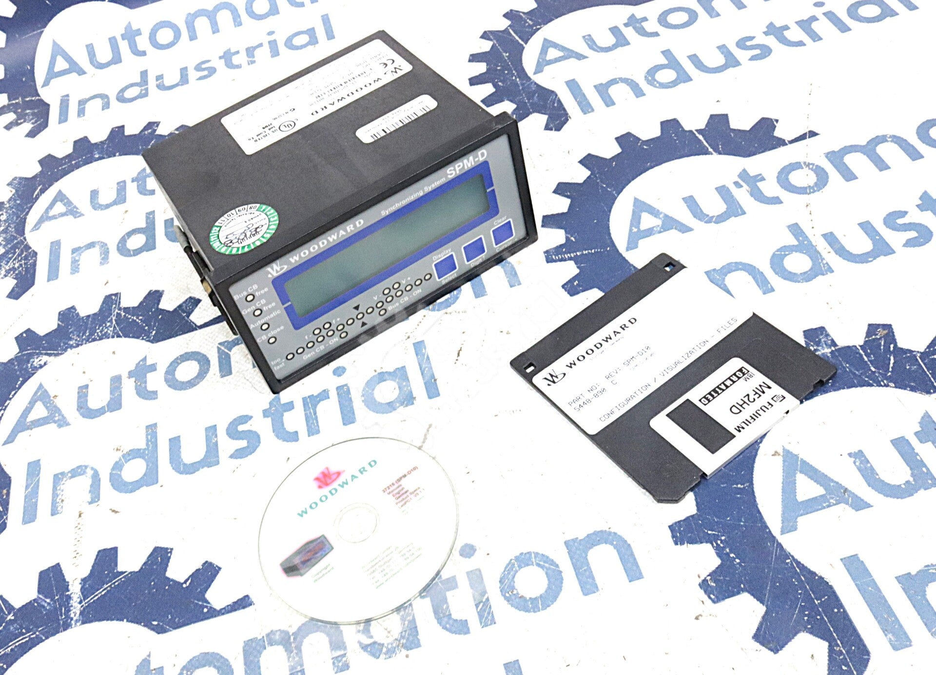 5448-890 By Woodward 24VDC 3 Button Interphase SPM-D Synchronizer NSFP