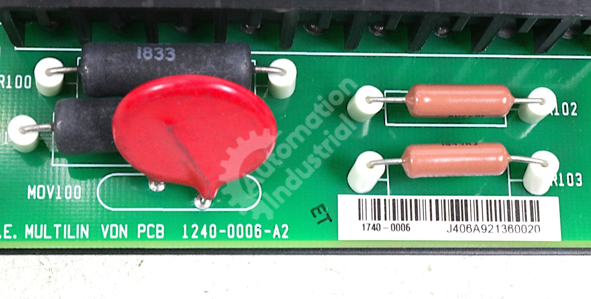 1240-006-A2 By GE Multilin  VDN Voltage Divider Network PCB NSNB