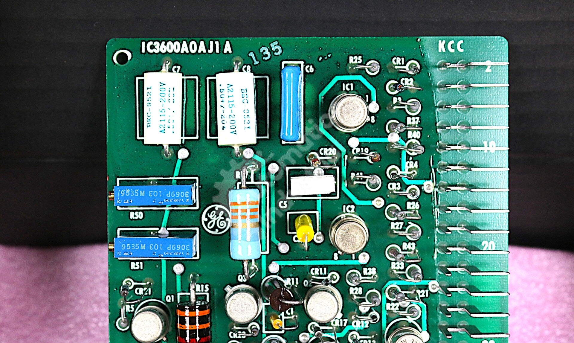 IC3600AOAJ1A By GE Speedtronic IC3600AOAJ Amplifier Card NSNB