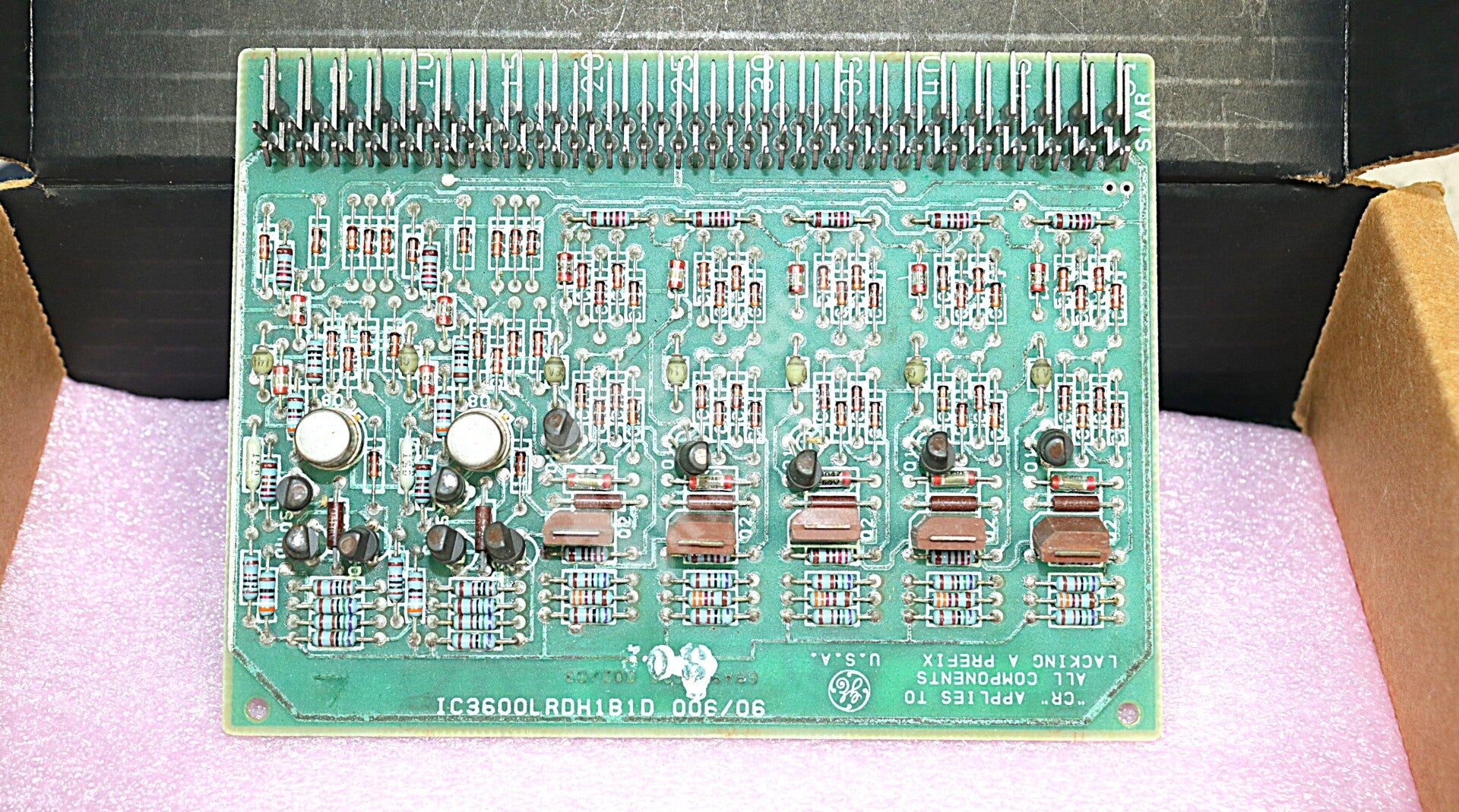 IC3600LRDH1B1D By GE Speedtronic IC3600LRDH Relay Driver Card NSNB