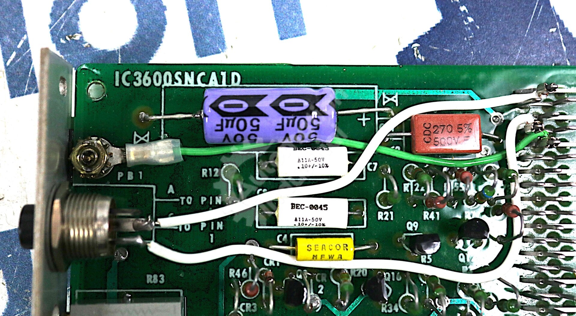 IC3600SNCA1D By GE Speedtronic IC3600SNCA Nozzle Control Card NSNB