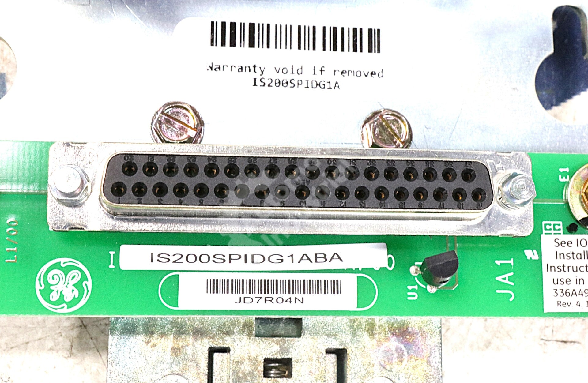IS200SPIDG1A By General Electric IS200SPIDG1ABA Profibus DPM NSNB