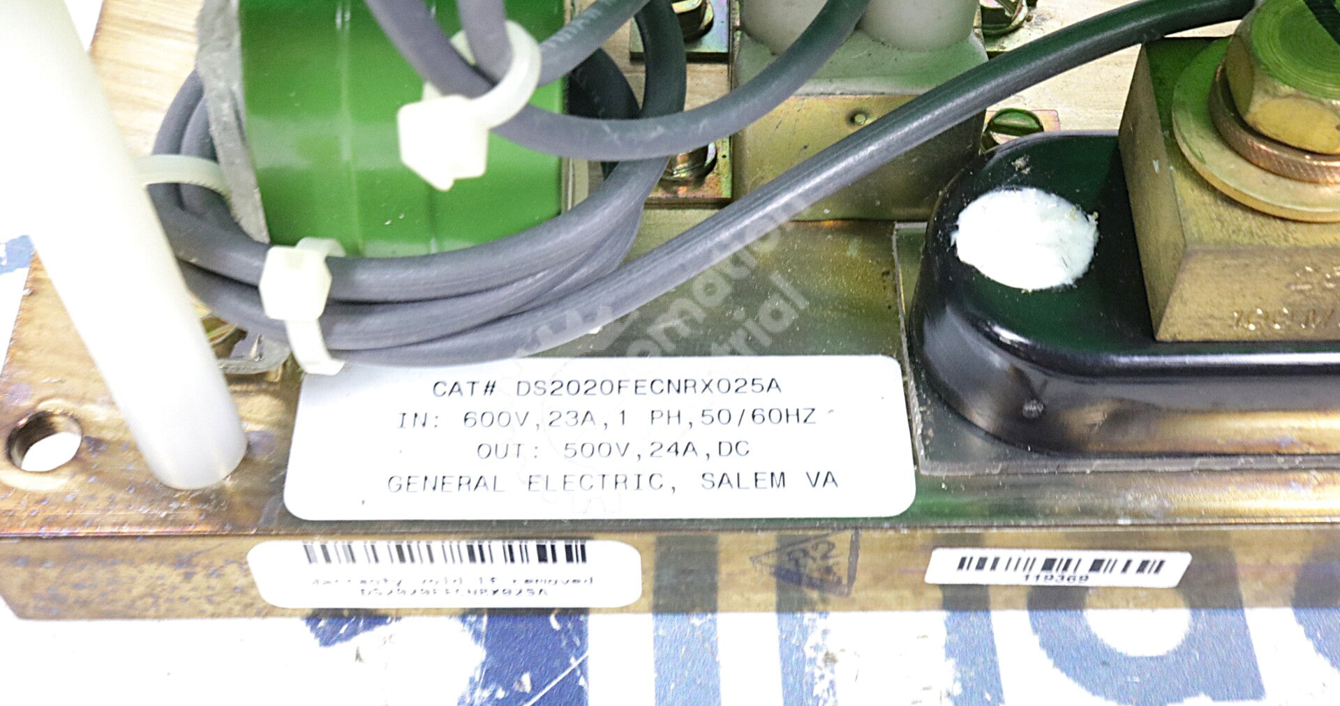 DS2020FECNRX025A By General Electric 23A, 600V 50/60Hz Drive Field Assembly NSNB