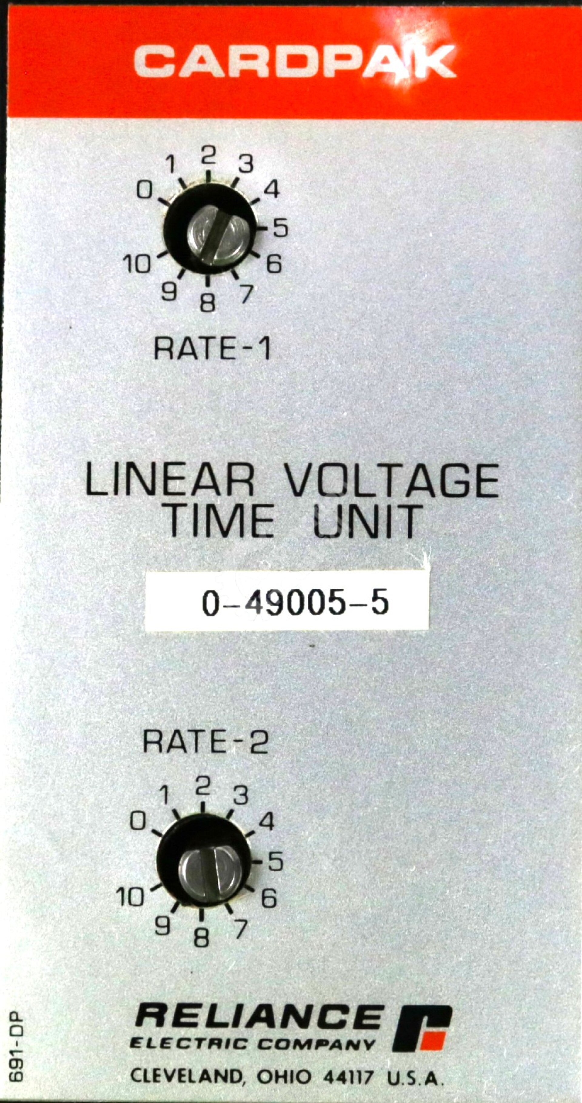 0-49005-5 By Reliance Electric Linear Voltage PC Board CardPak Series NSNB