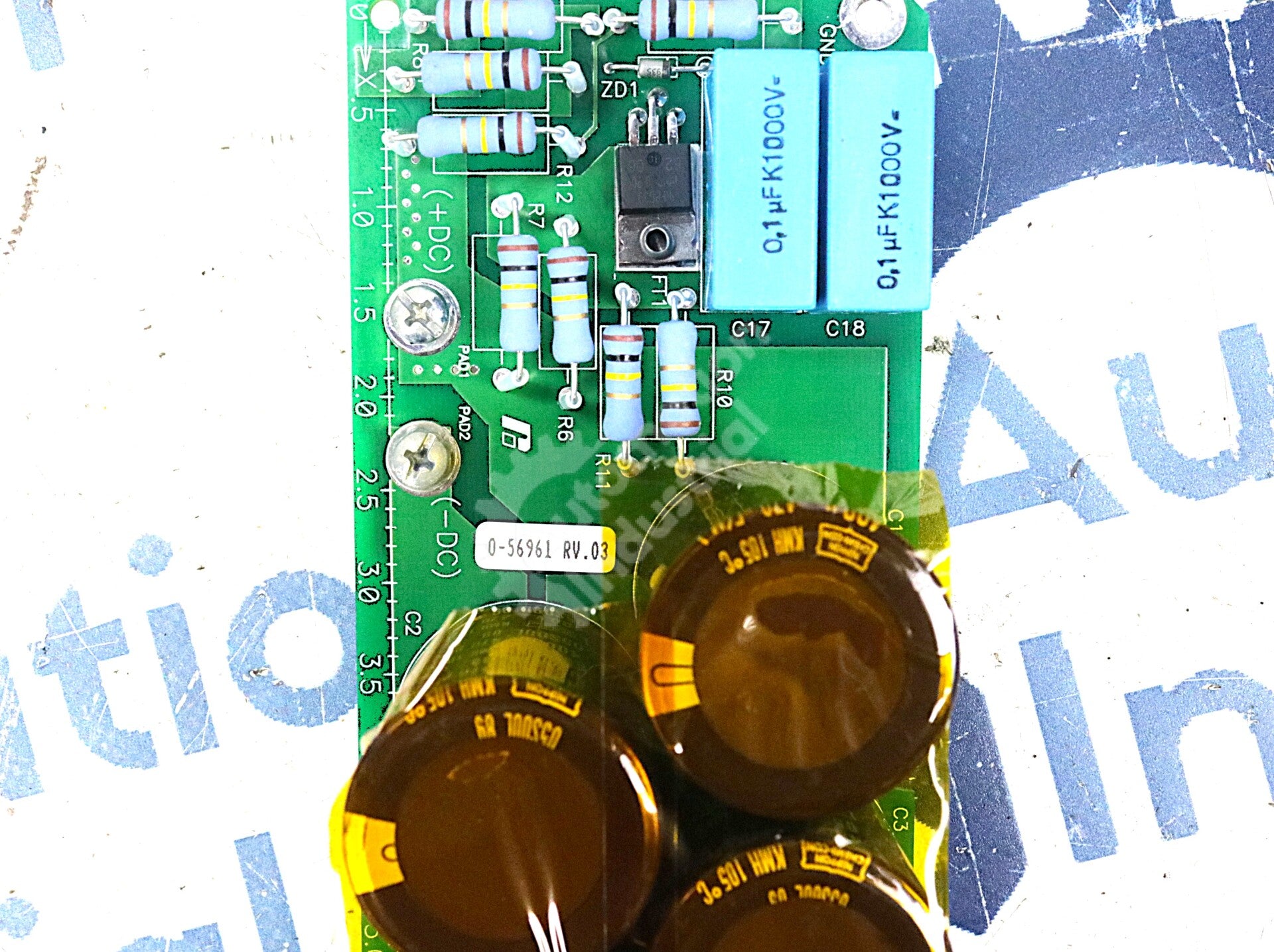 0-56961 By Reliance Electric Capacitor Printed Circuit Board NSNB