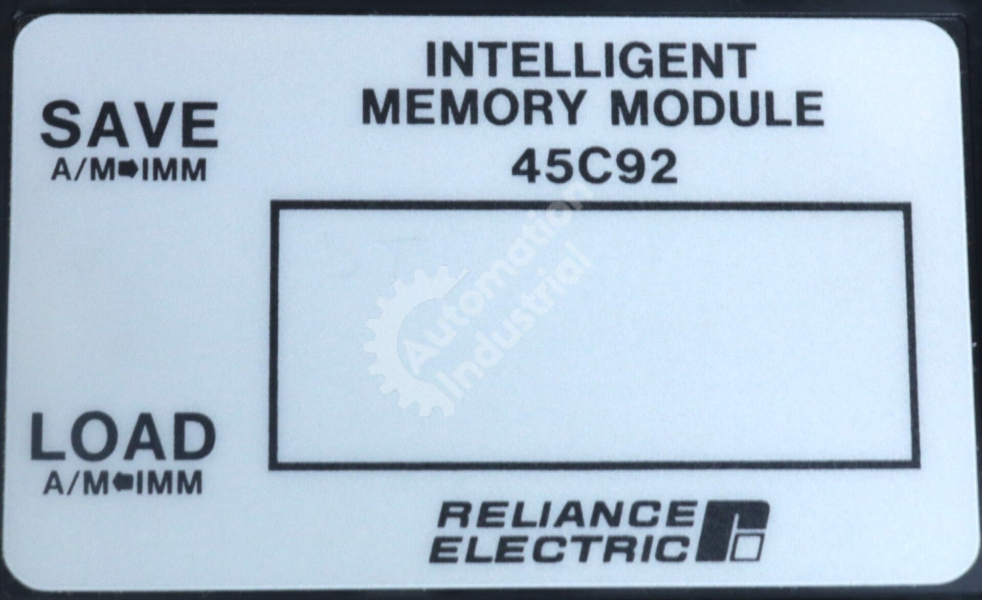 45C92 By Reliance Electric Intelligent Memory Module NSNB AutoMate