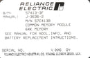 57C413B By Reliance Electric 64K Common Memory Module NSNB AutoMax