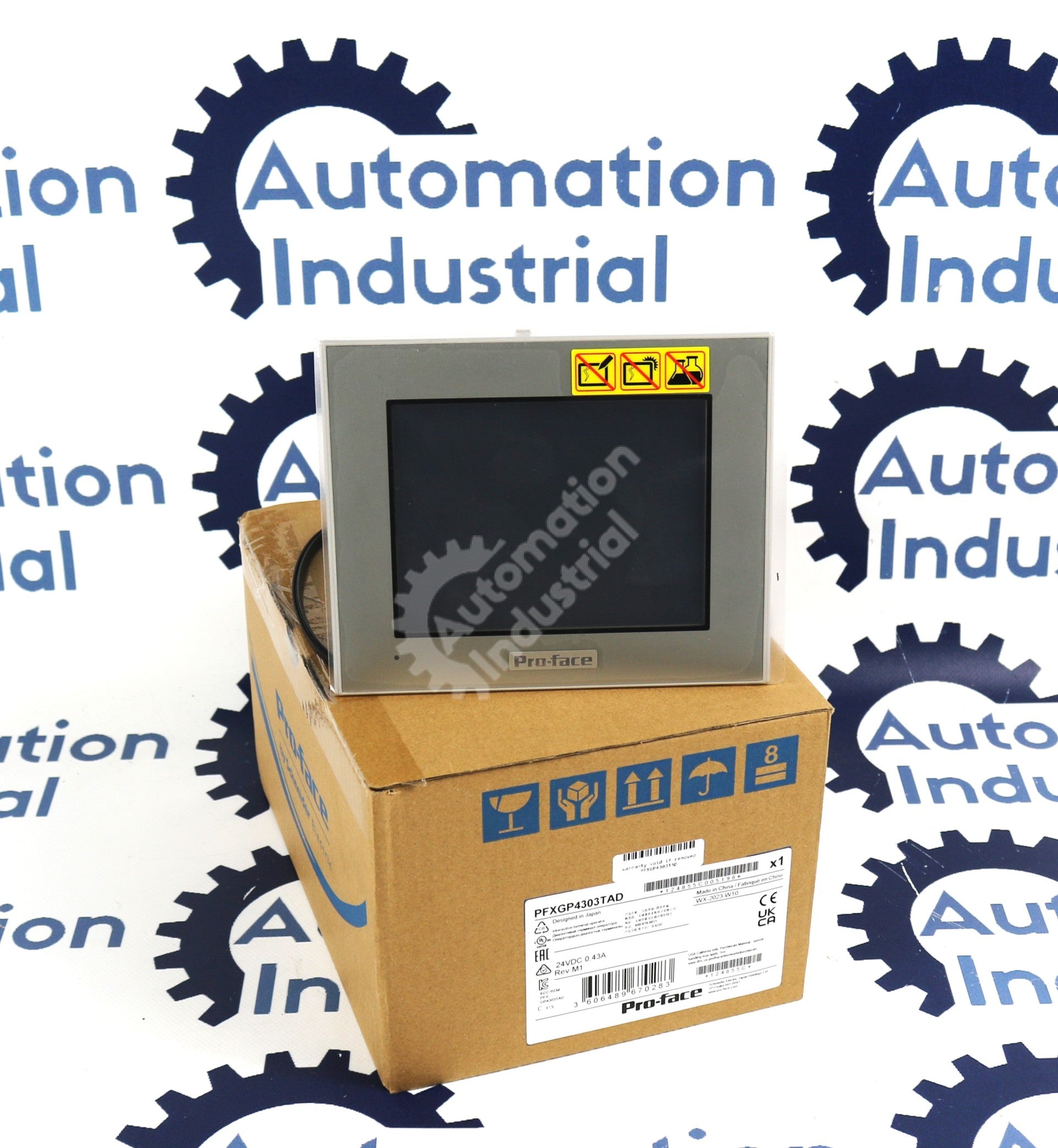 PFXGP4303TAD by Pro-Face GP-4303T Interactive HMI New Surplus Factory Package