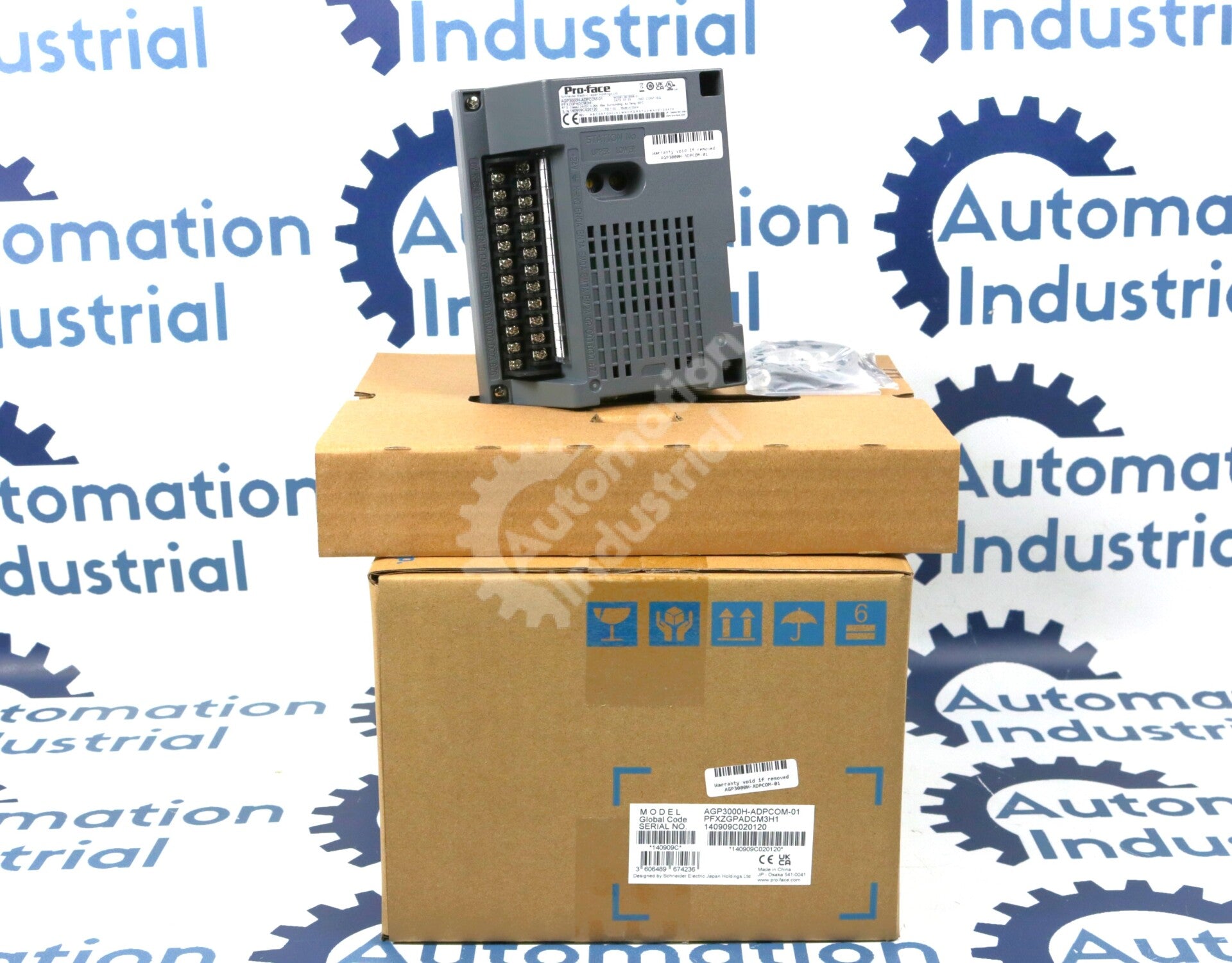 AGP3000H-ADPCOM-01 By Pro-Face PFXZGPADCM3H1 Adapter New Surplus Factory Package