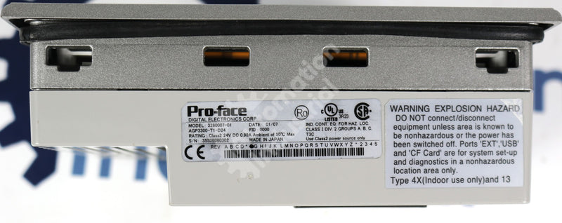 AGP3300-T1-D24 by Pro-Face 5.7 Inch TFT Color LCD PS3000