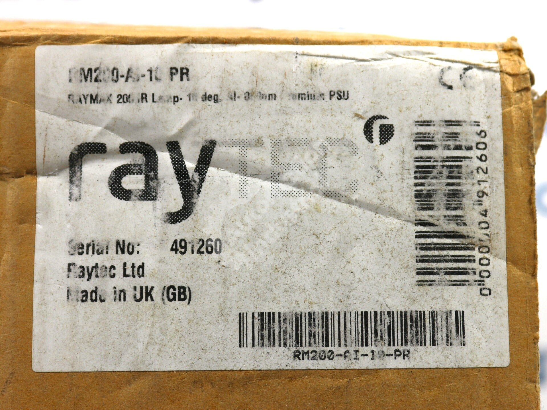 RM200-AI-10-PR By RayTech 850nm Wavelength 300m Range Infrared Illuminator NSFP