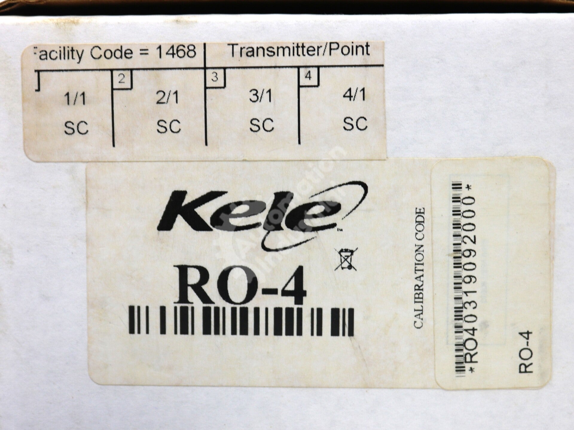 RO-4 By Kele 4-Universal Output Radio Frequency Transceiver NSFP