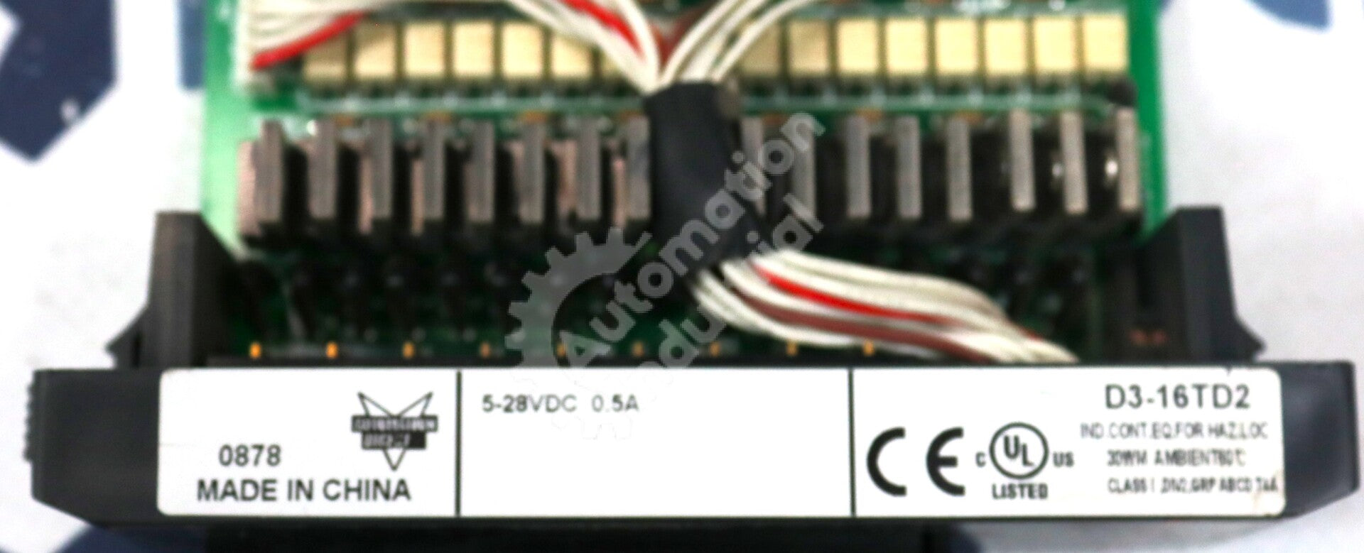 D3-16TD2 By Automation Direct 16 Point 5-24 VDC Source Output Module DL 305