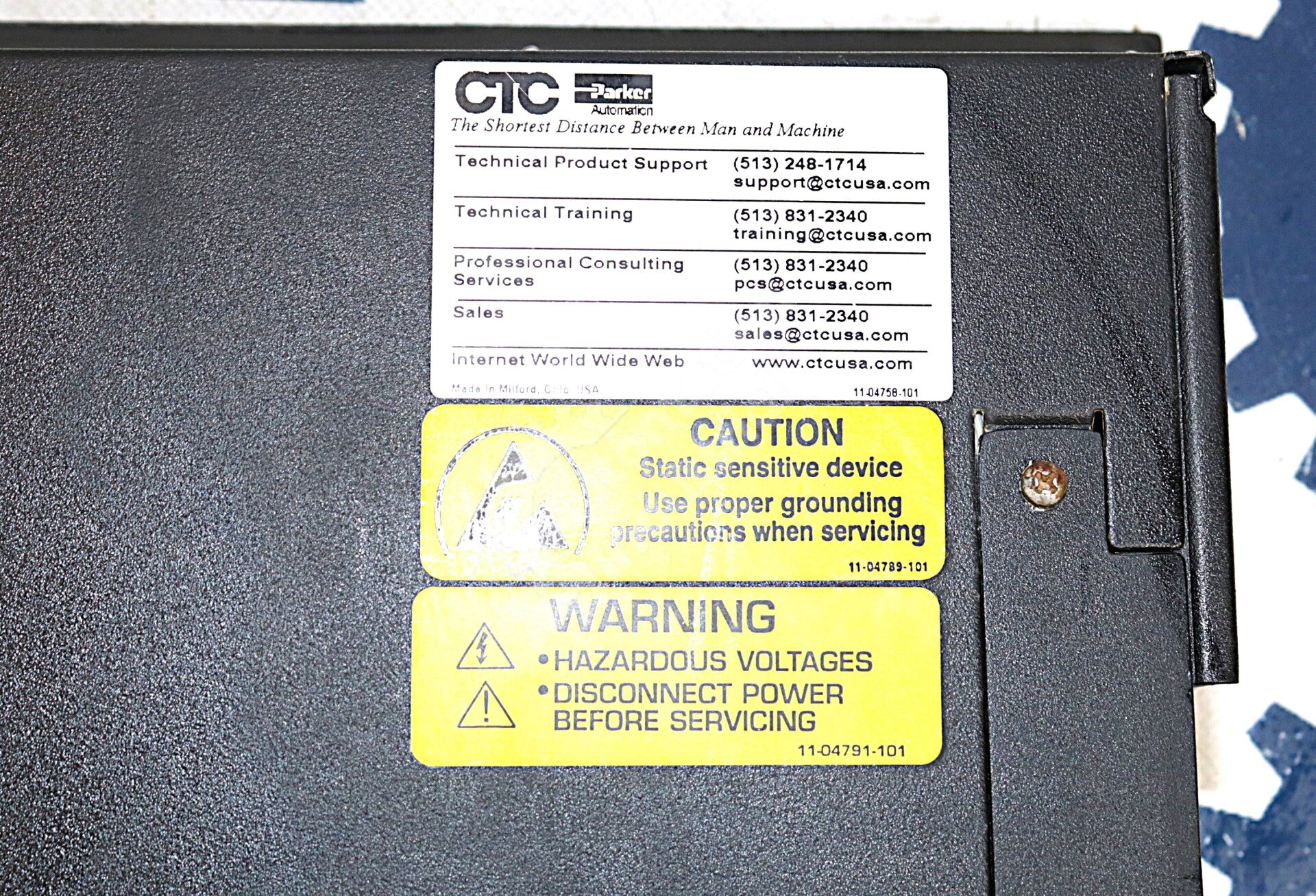 P21-2C2-A4-1D3 By CTC Parker Automation Operator Interface Panel