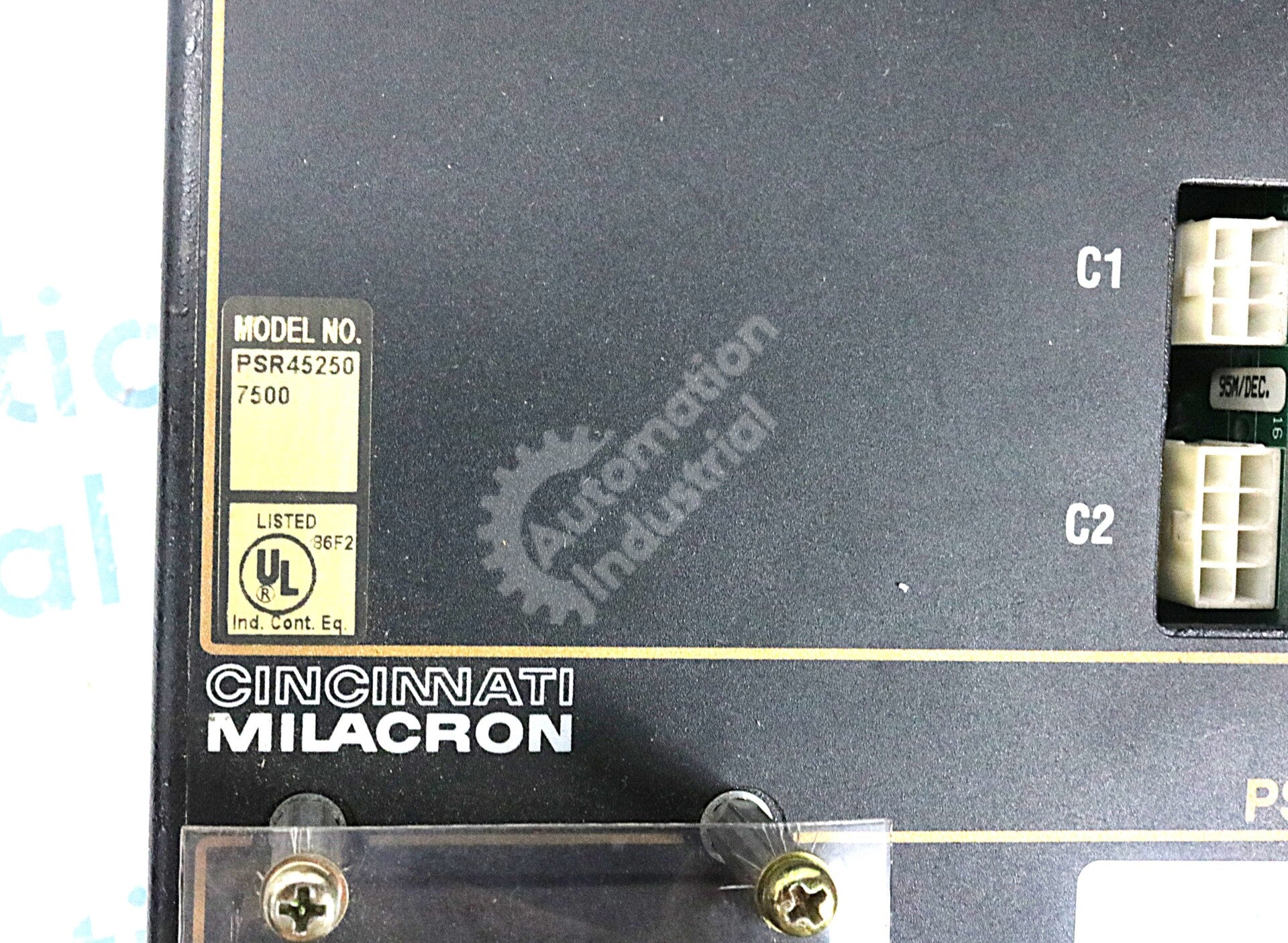 PSR4/5-250-7500 By Cincinnati Milacron 230VAC 50Amp 3 Phase Power Supply Module