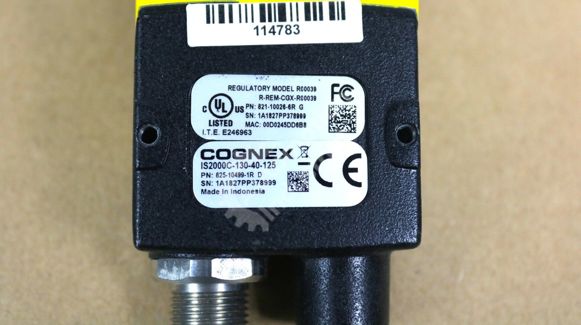 IS2000C-130-40-125 By Cognex 825-10499-1R D In-Sight 2000 Color Vision Sensor