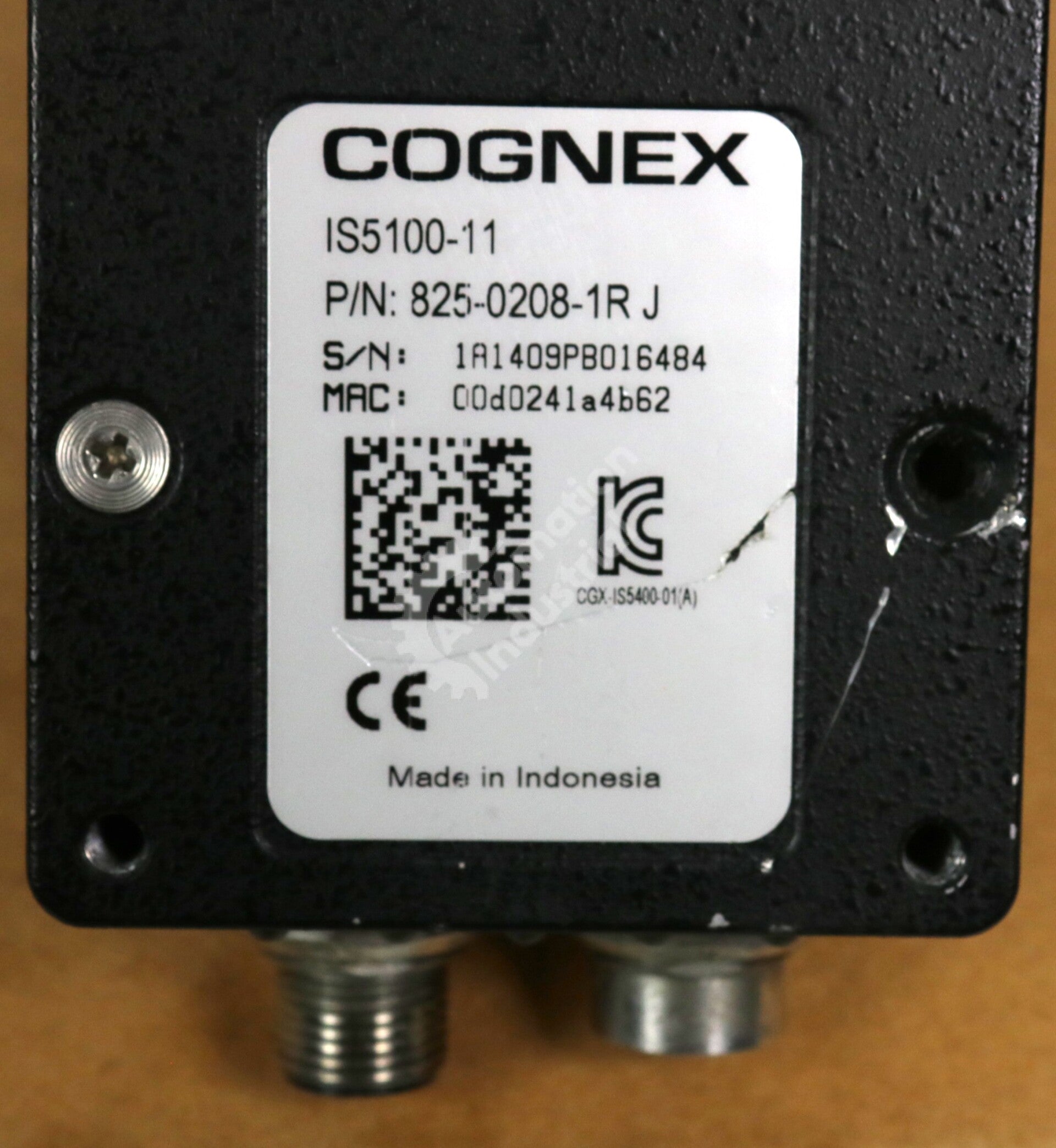 IS5110-11 By Cognex 825-0208-1R In-Sight 5000 Industrial Vision System Camera