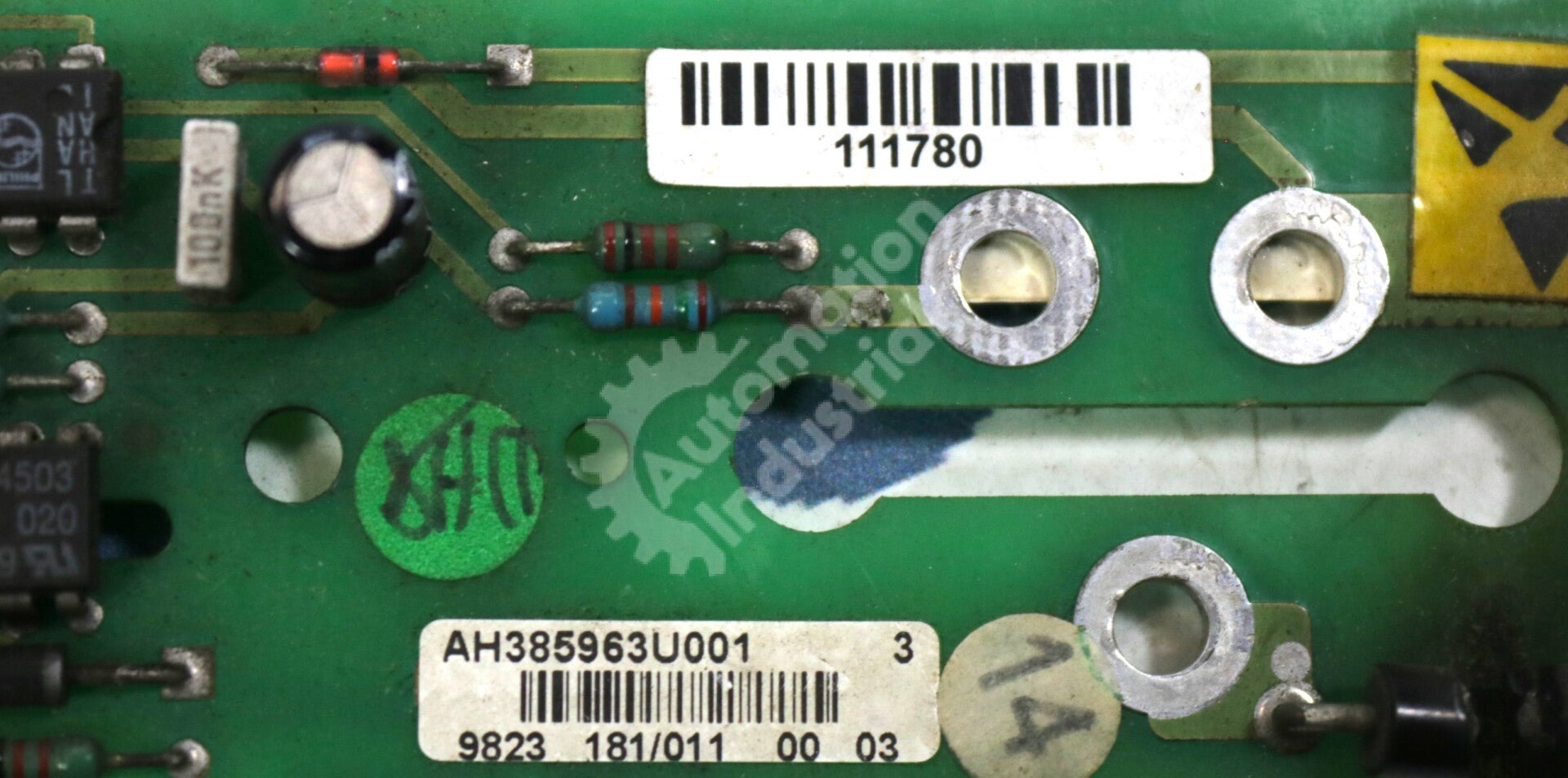 AH385963U001 By Eurotherm PC Board PLC/Add-On Board DC590+ Series