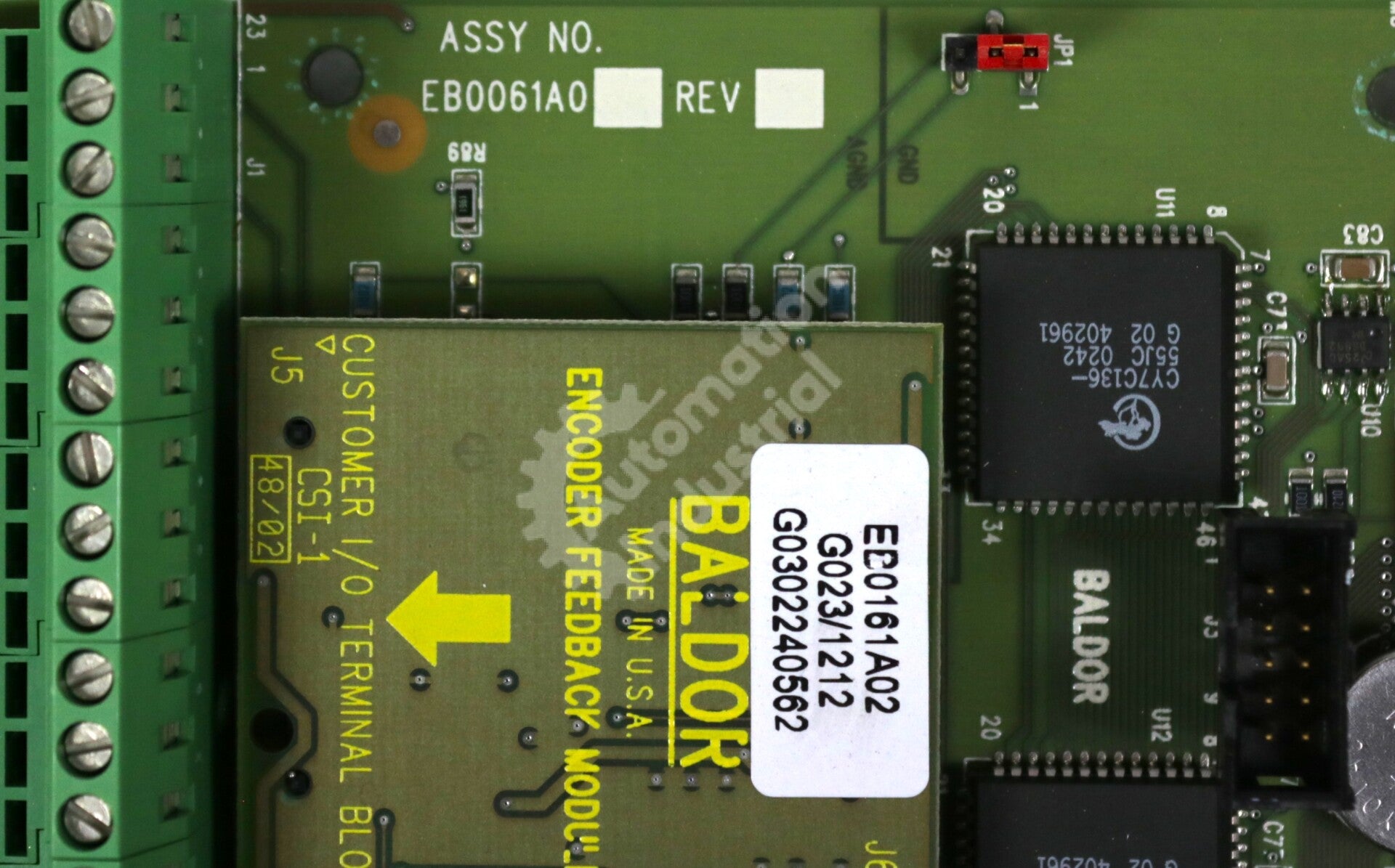 EB0061A0 By Baldor DSP Control Board H-Series