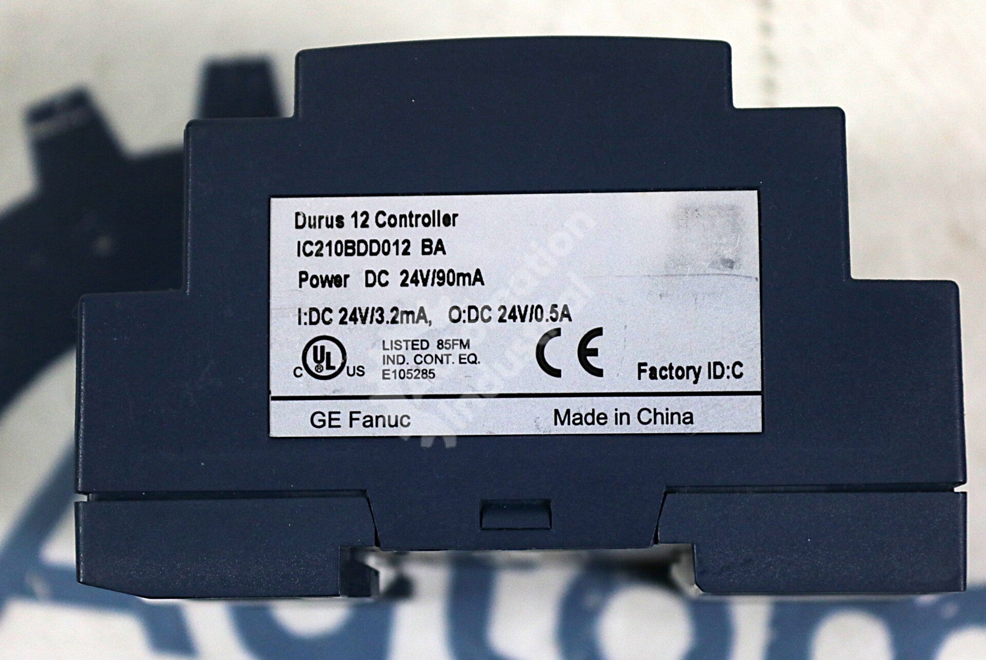 IC210BDD012 By GE Fanuc 24VDC 6 Input 4 Relay Output Durus Controller