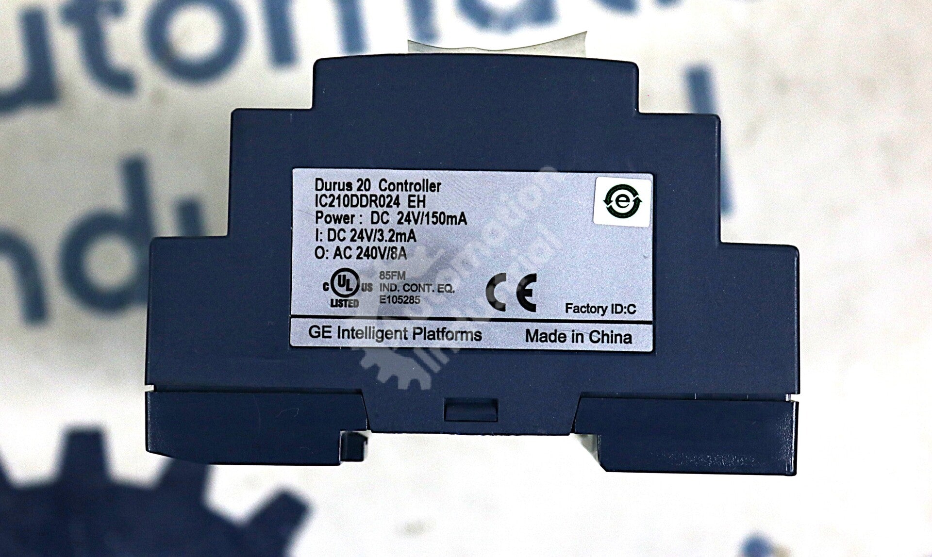 IC210DDR024 By GE Fanuc 24VDC Power Source 12In/8Out Expandable Durus Controller