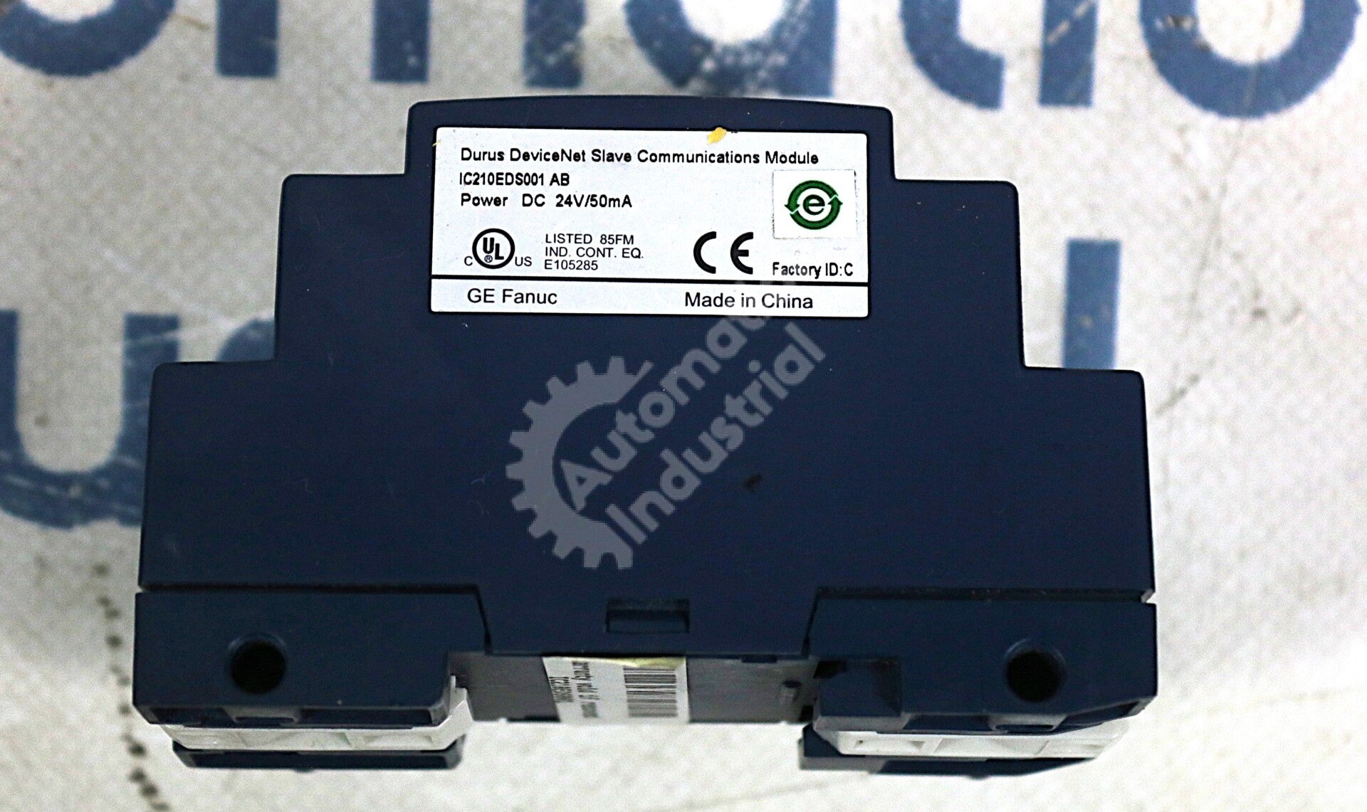 IC210EDS001 By GE Fanuc 24VDC DeviceNet Slave Communications Durus Controller