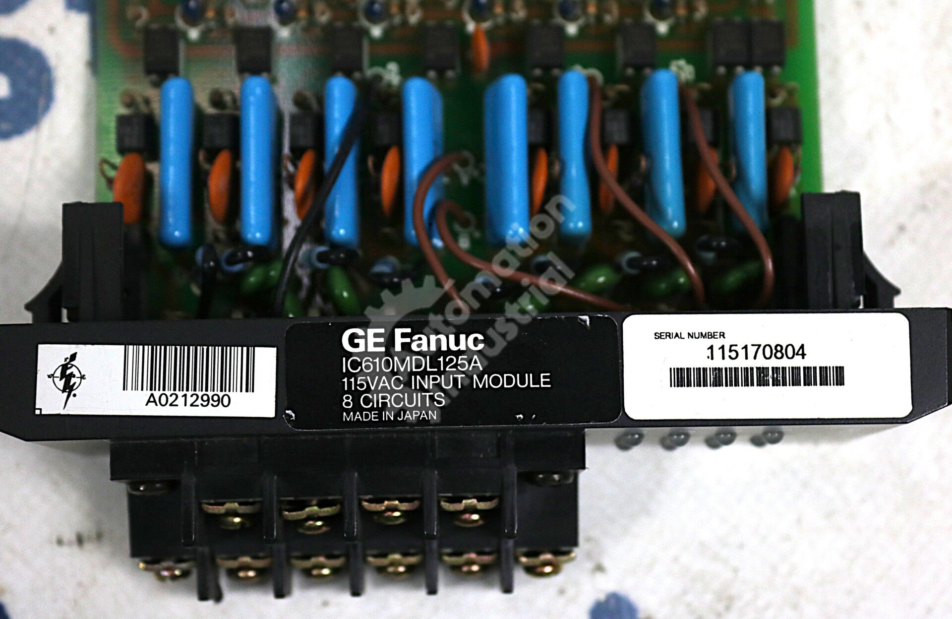 IC610MDL125A By GE Fanuc 115VAC Input Module 8 Circuits