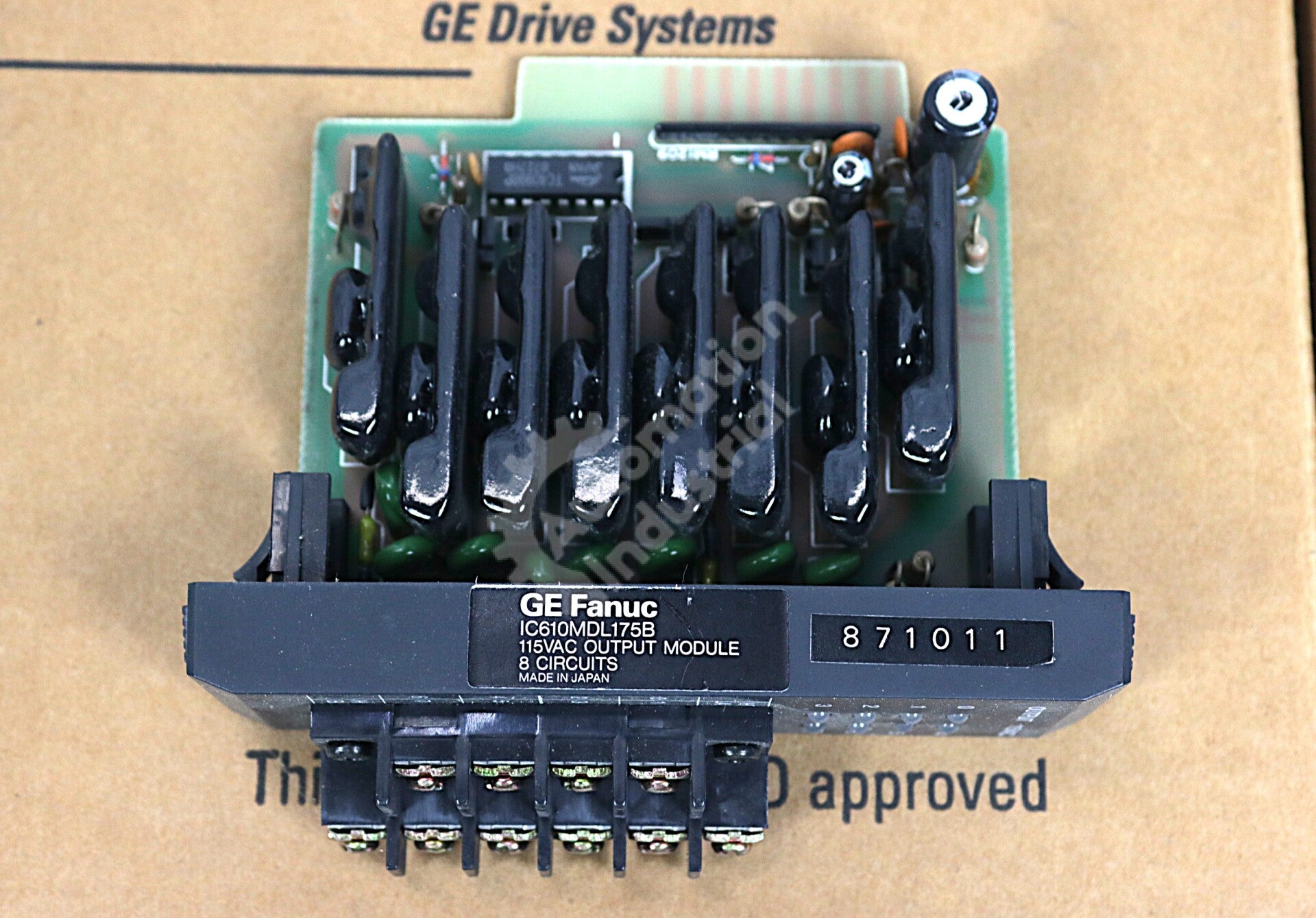 IC610MDL175B By GE Fanuc 115VAC Output Module 8 Circuits