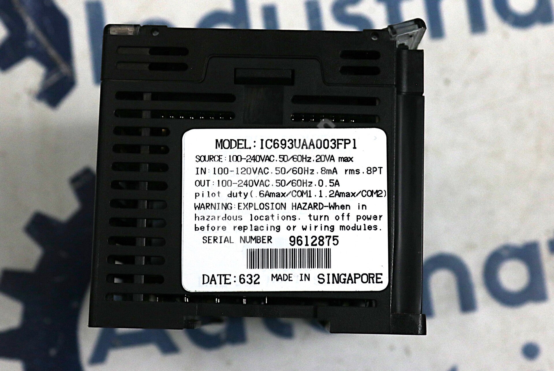 IC693UDD104 By GE Fanuc 12-24VDC I/O Power Supply Module