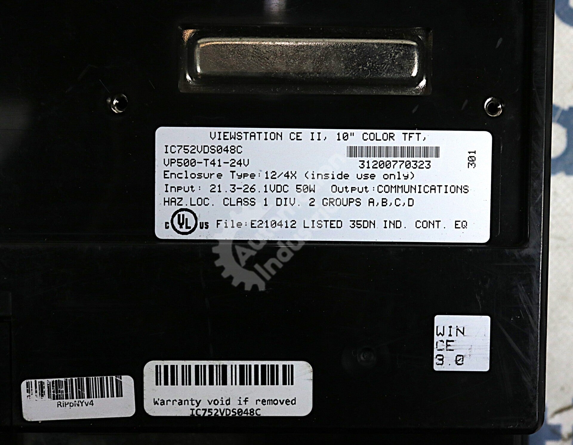 IC752VDS048C By GE Fanuc 24VDC ViewStation CE IIX