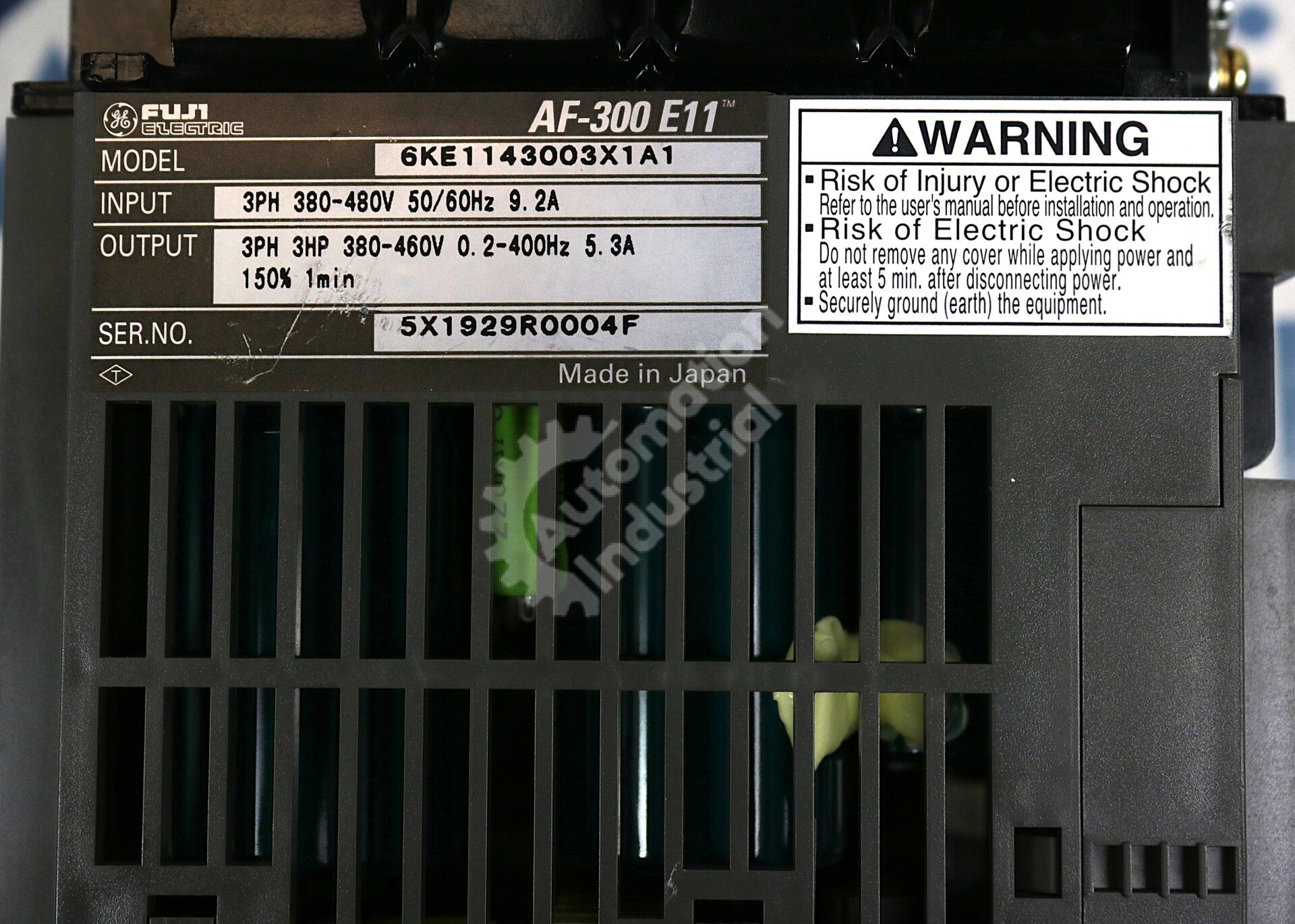 6KE1143003X1A1 By GE Fuji 3-Phase 380-480VAC AF-300 E11 Drive