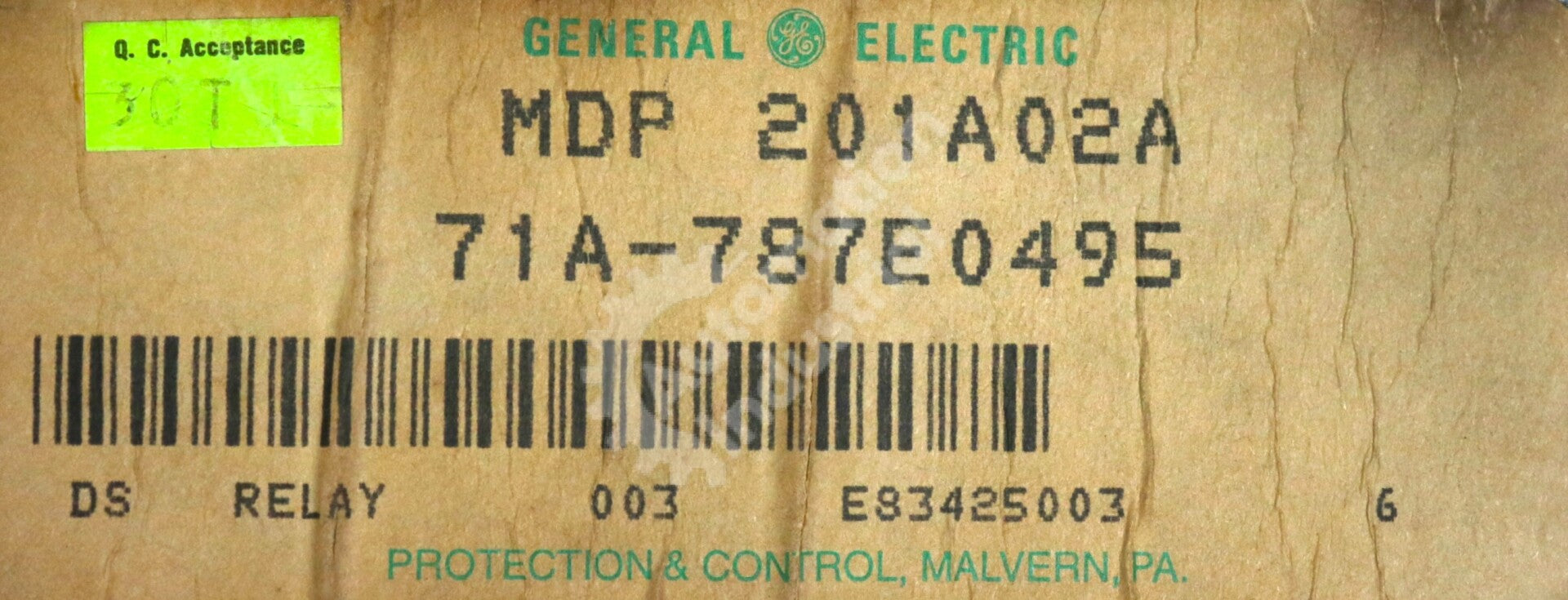 MDP 201A02A By Overcurrent Protection Relay 71A-787E0495 MDP Series