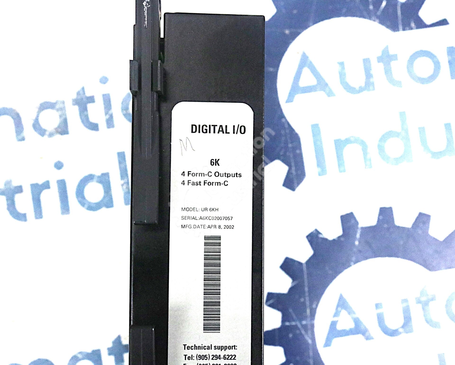 UR 6KH By GE Multilin  UR-6KH 4 Form-C Outputs, 4 Fast Form-C Digital I/O Module