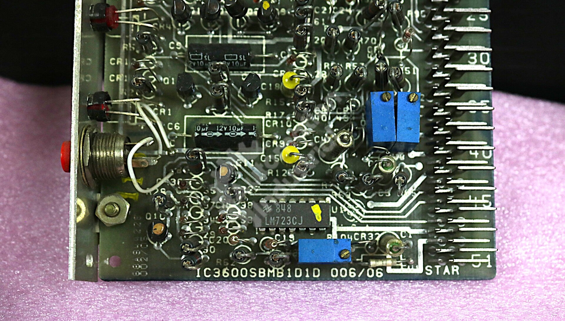 IC3600SBMB1D1D By Speedtronic IC3600SBMB Printed Circuit Card