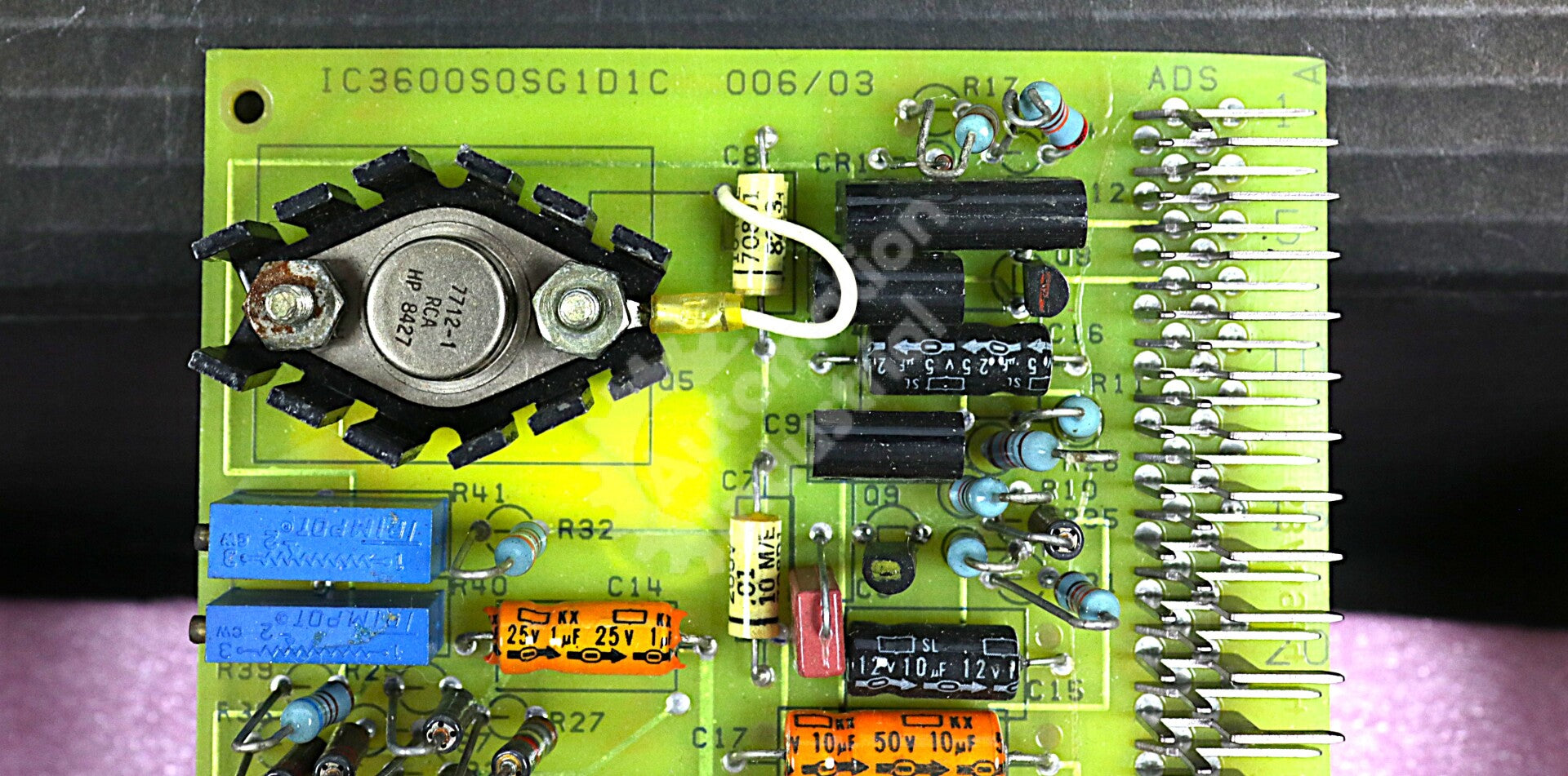 IC3600SOSG1D1C By GE Speedtronic IC3600SOSG Printed Circuit Card