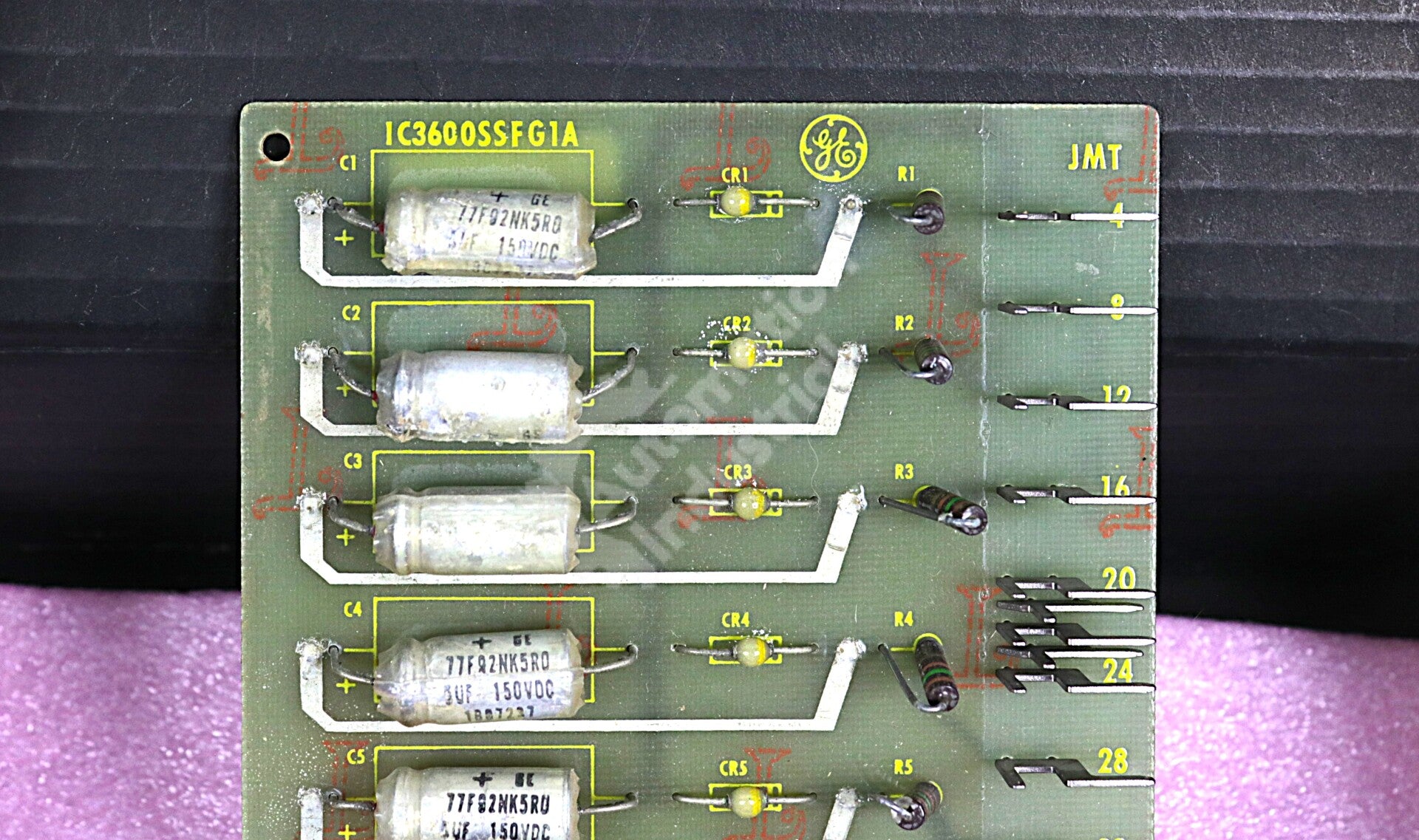 IC3600SSFG1A By GE Speedtronic IC3600SSFG Solenoid Filter Card