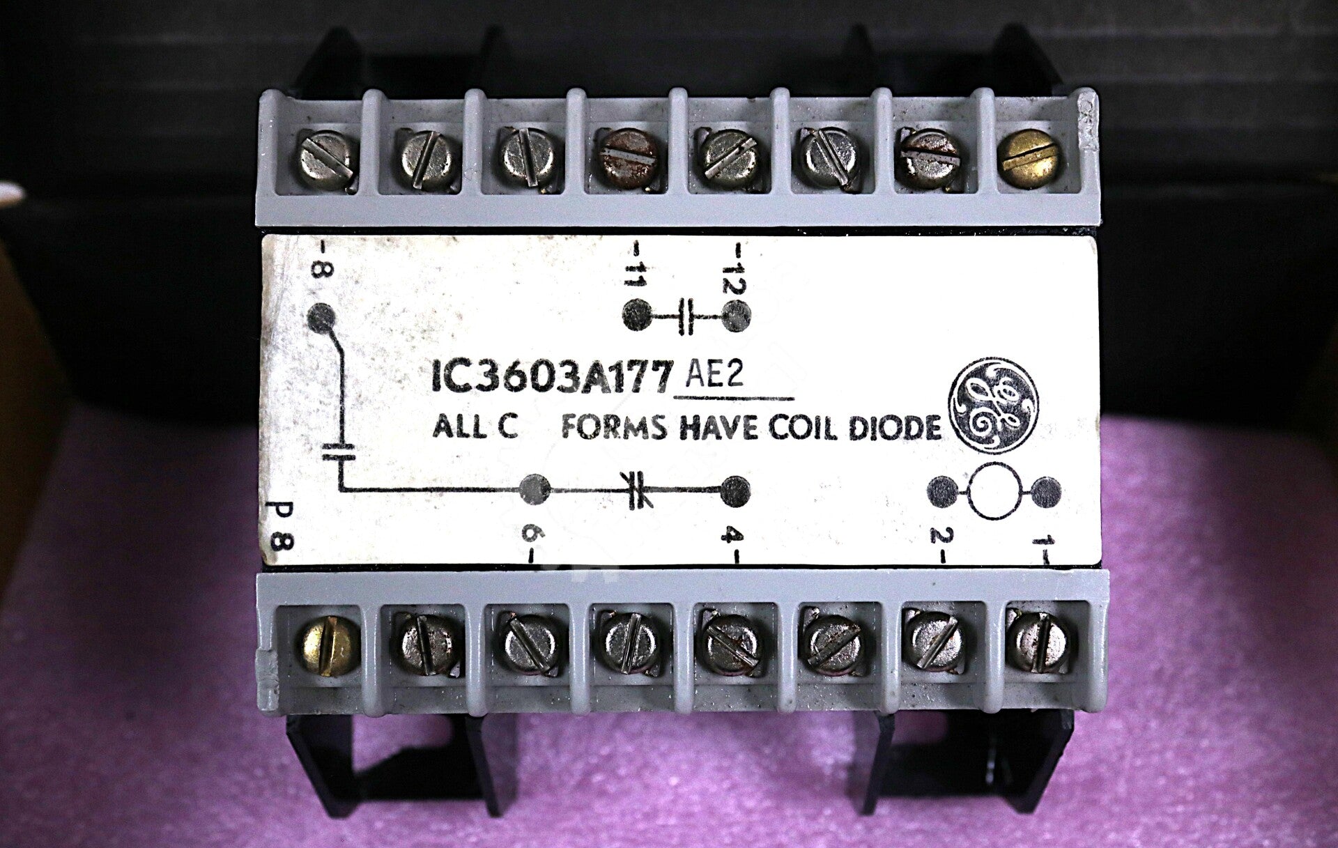 IC3603A177AE2 By GE Speedtronic IC3603A177 Potted Relay