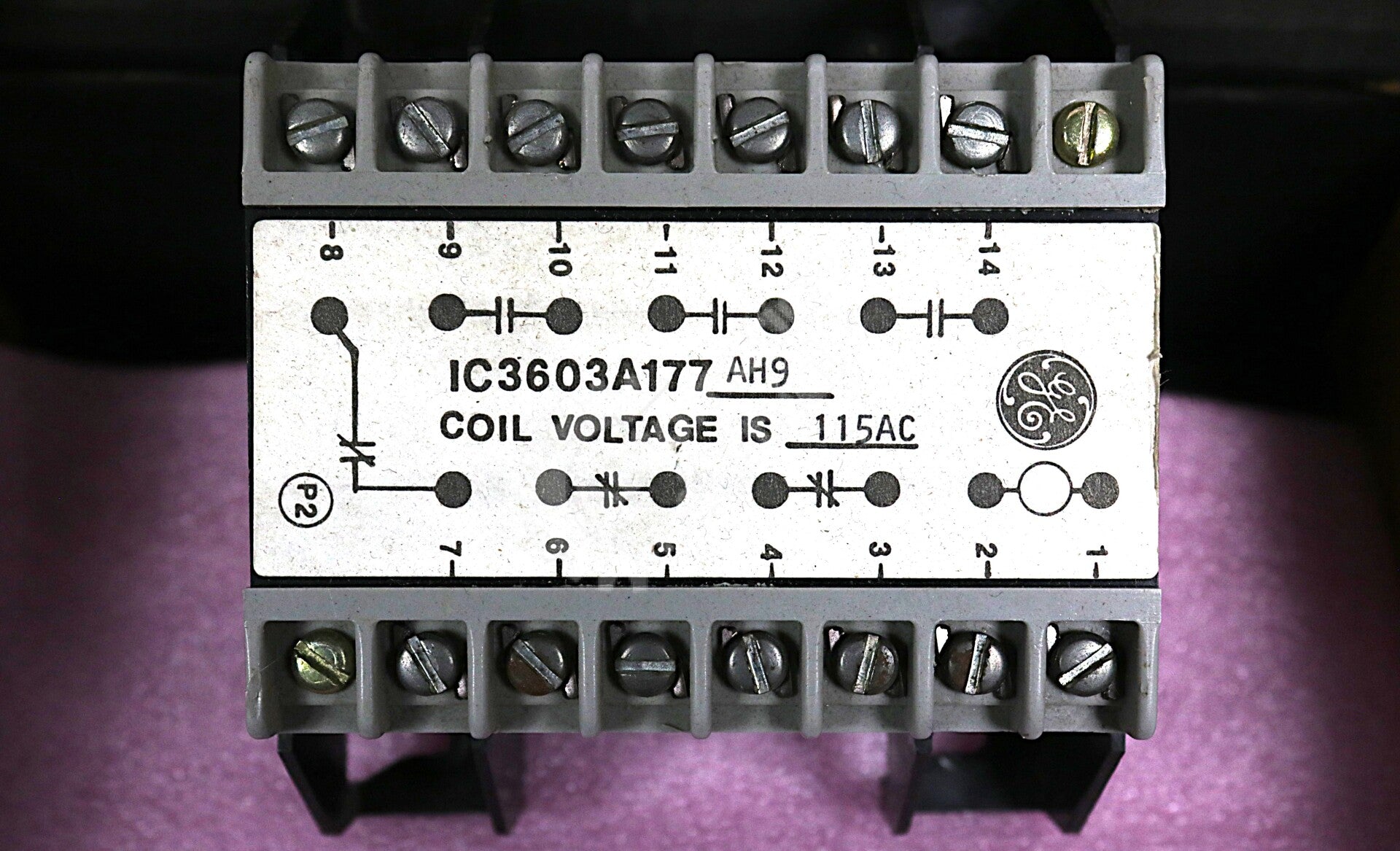 IC3603A177AH9 By GE Speedtronic IC3603A177 16 Point Potted Relay