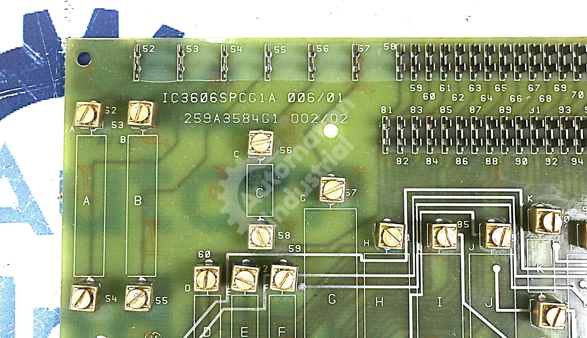 IC3606SPCG1A By GE Speedtronic IC3606SPCG Siltrol Control Board