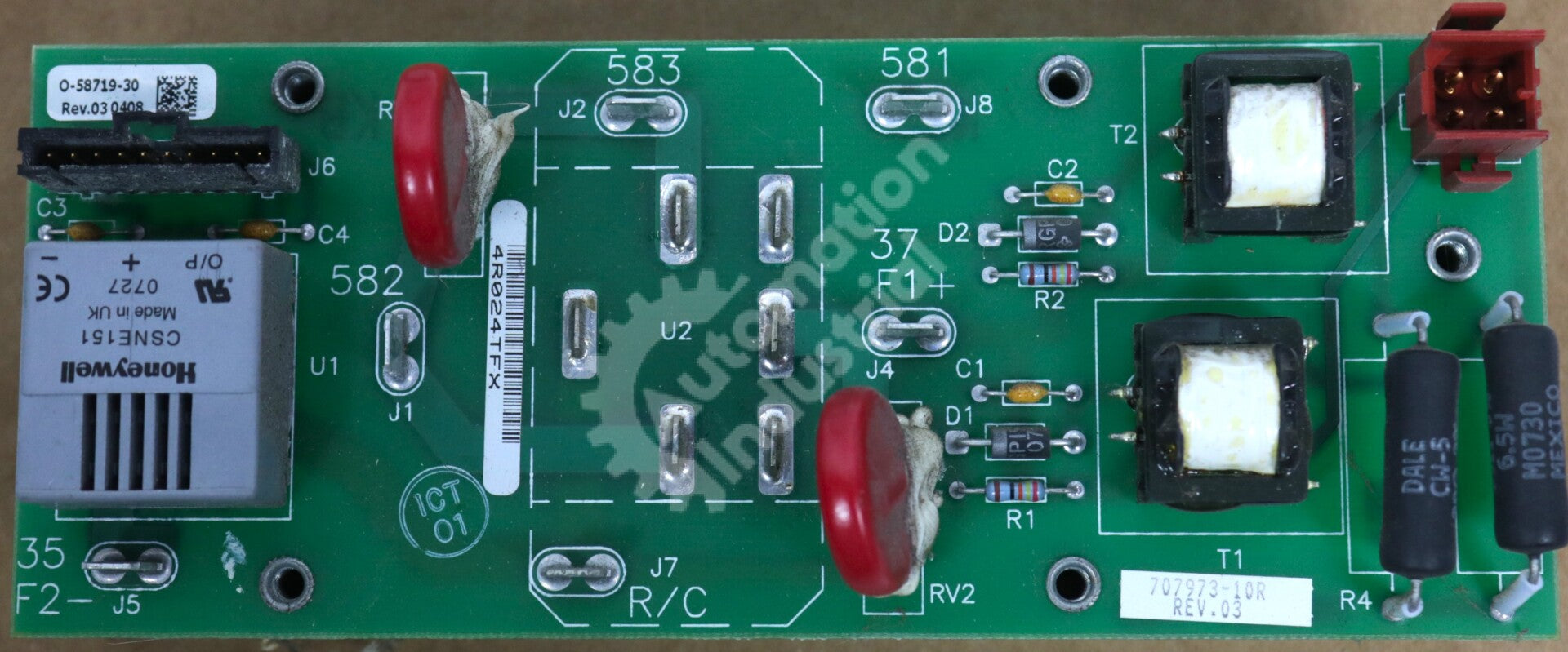 0-58719-30 By Reliance 911FK0041 Drive Supply Board Regulator Field Assembly