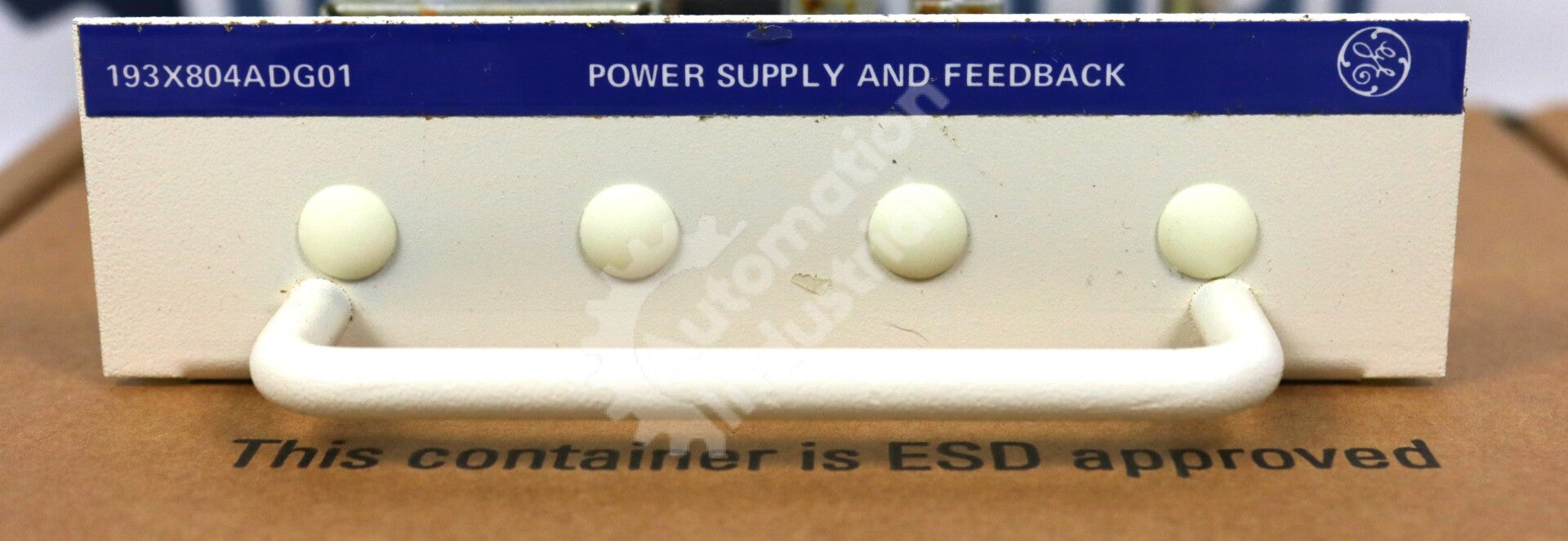 193X804ADG01 By General Electric Power Supply and Feedback Module 193X Series