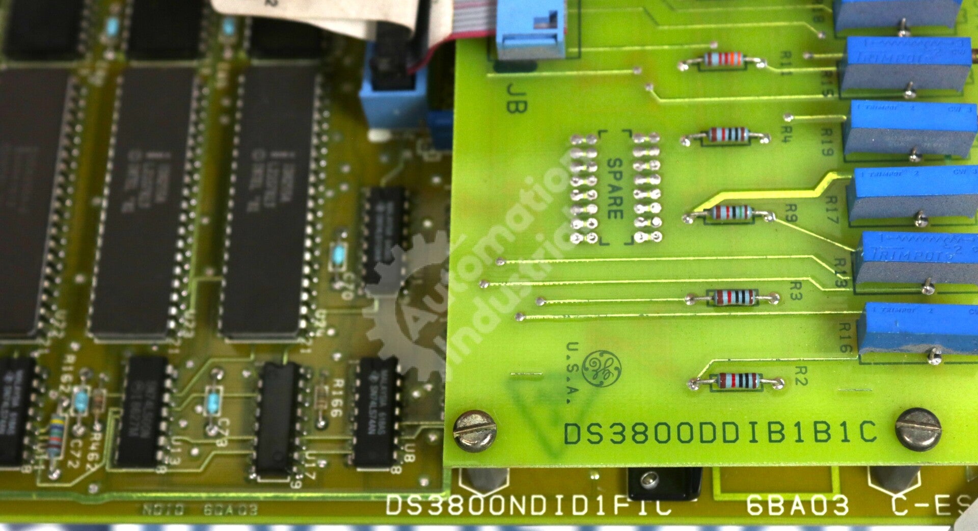 DS3800NDID1F1C By GE DS3800DDIB1B1C Mark IV DS3800 Circuit Board