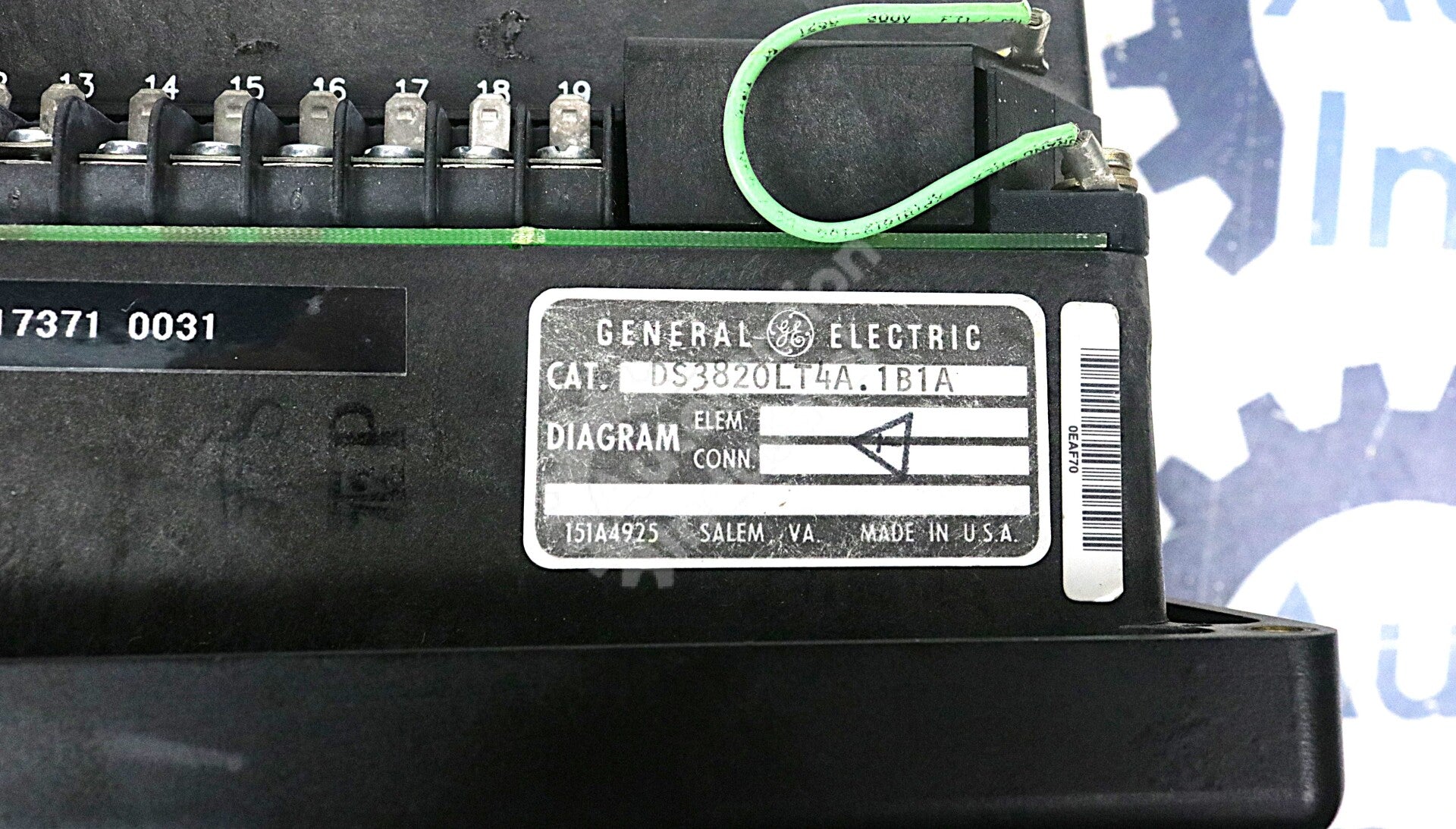 DS3820LT4A1B1A By General Electric DS3820LT4A LoadTrak IV Controller Module