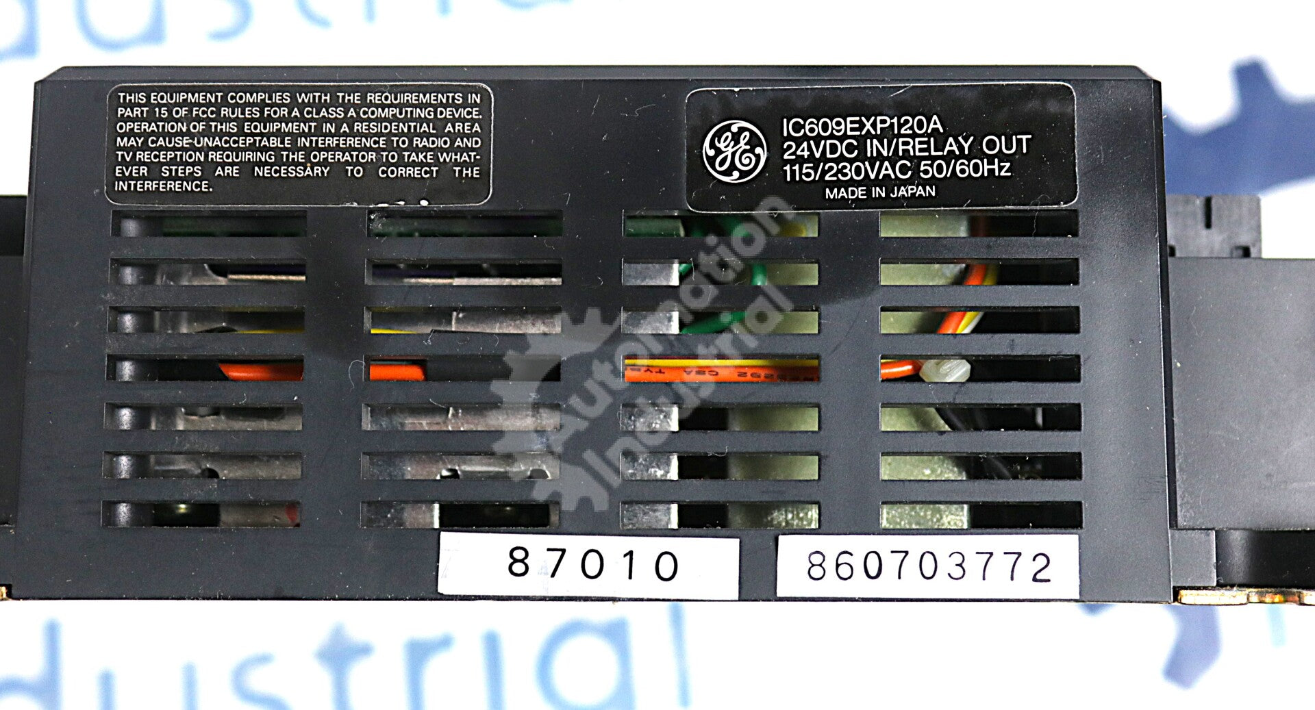 IC609EXP120 By General Electric 24VDC 50/60Hz In/Out Relay