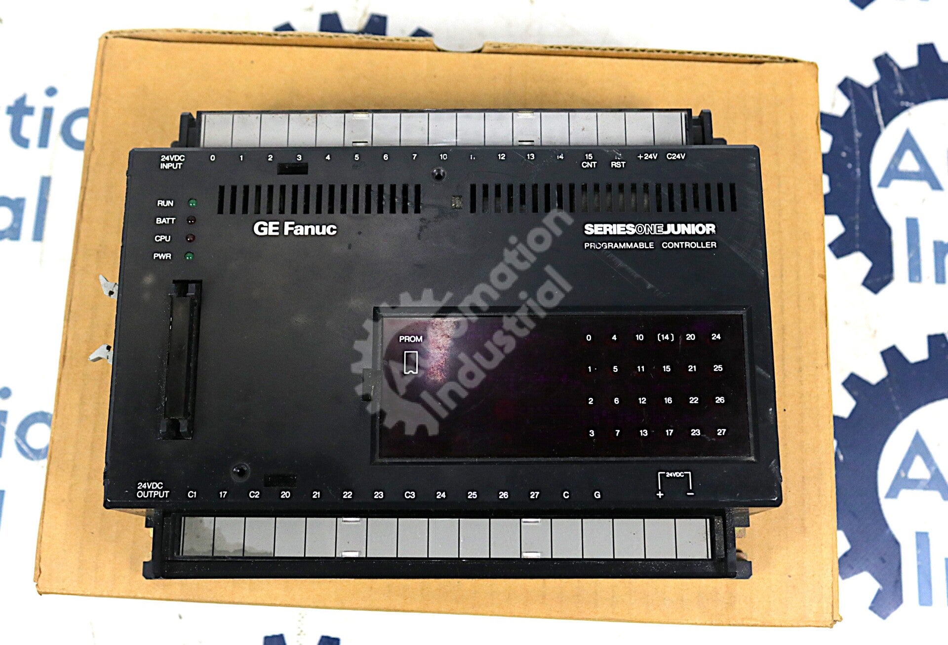 IC609SJR114 By GE Series One Jr 24VDC Power Supply Programmable Controller