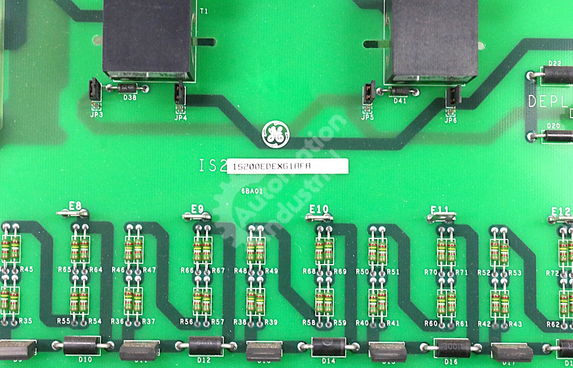 IS200EDEXG1A By General Electric IS200EDEXG1AFA Exciter De-Excitation Board