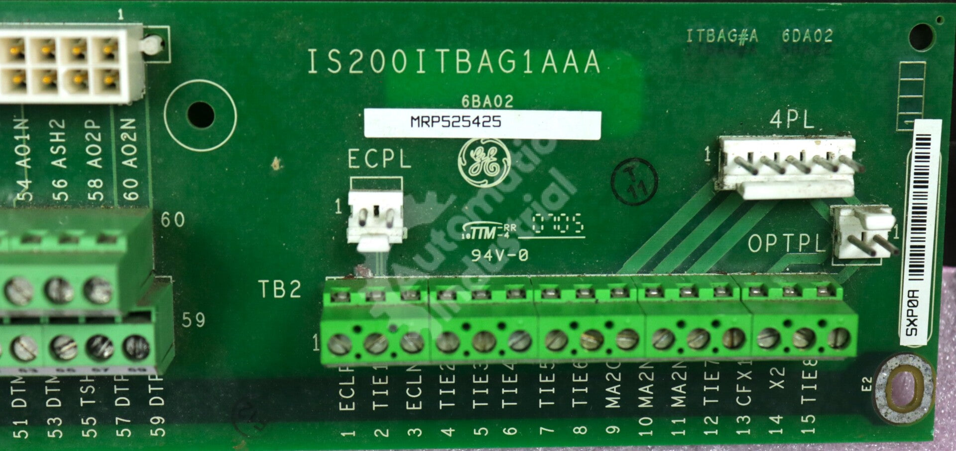 IS200ITBAG1A By GE IS200ITBAG1AAA DC Drive Direct Current Board Mark VI IS200