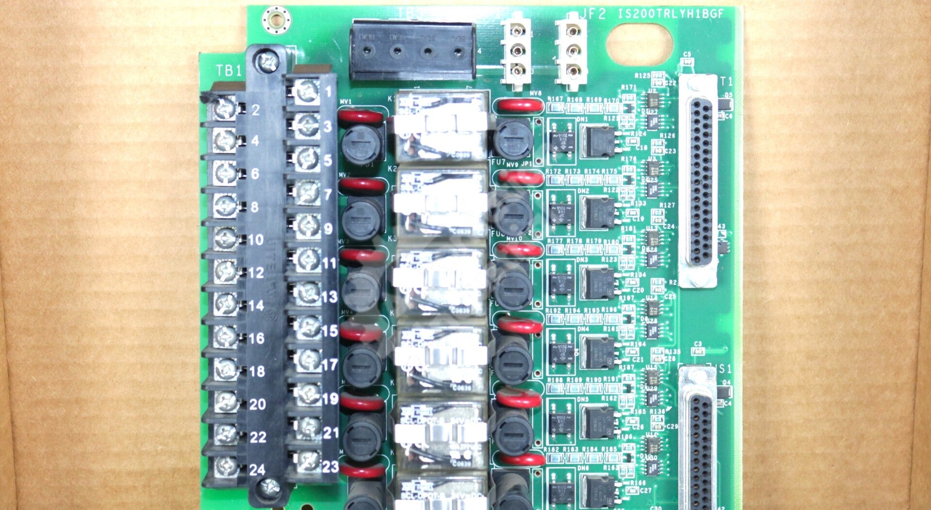 IS200TRLYH1B By GE IS200TRLYH1BGF Relay Output Terminal Board MK VI IS200