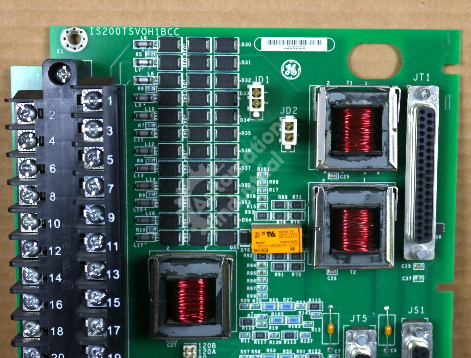 IS200TSVOH1B By General Electric IS200TSVOH1BCC Servo Terminal Board MK VI IS200